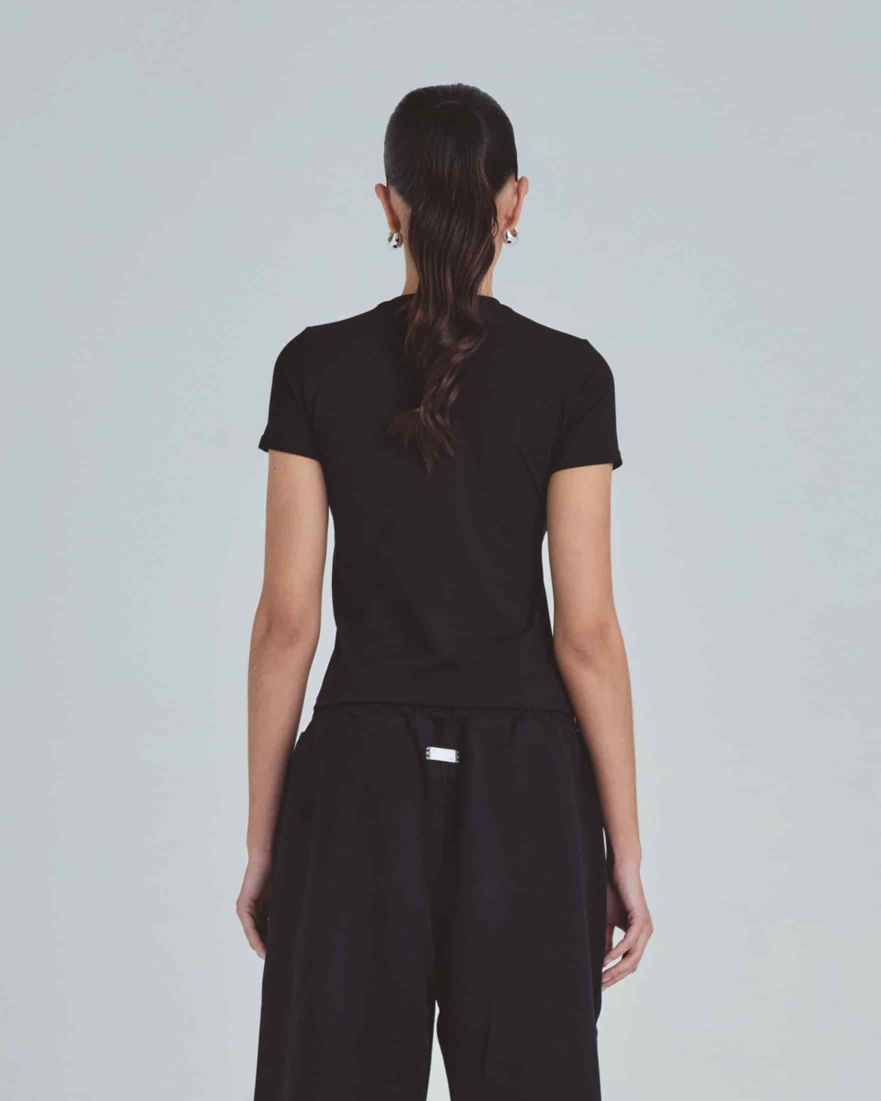Line Undergold Studio Long Baby Tee Black - miniatura 7