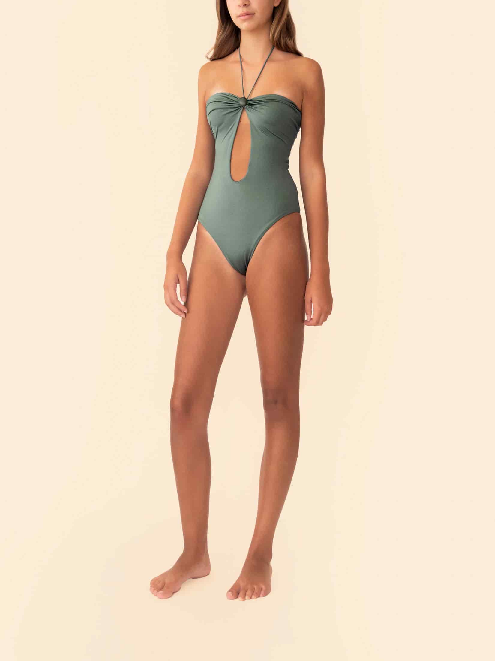 DARA MAILLOT SACRAMENTO GREEN - miniatura 2
