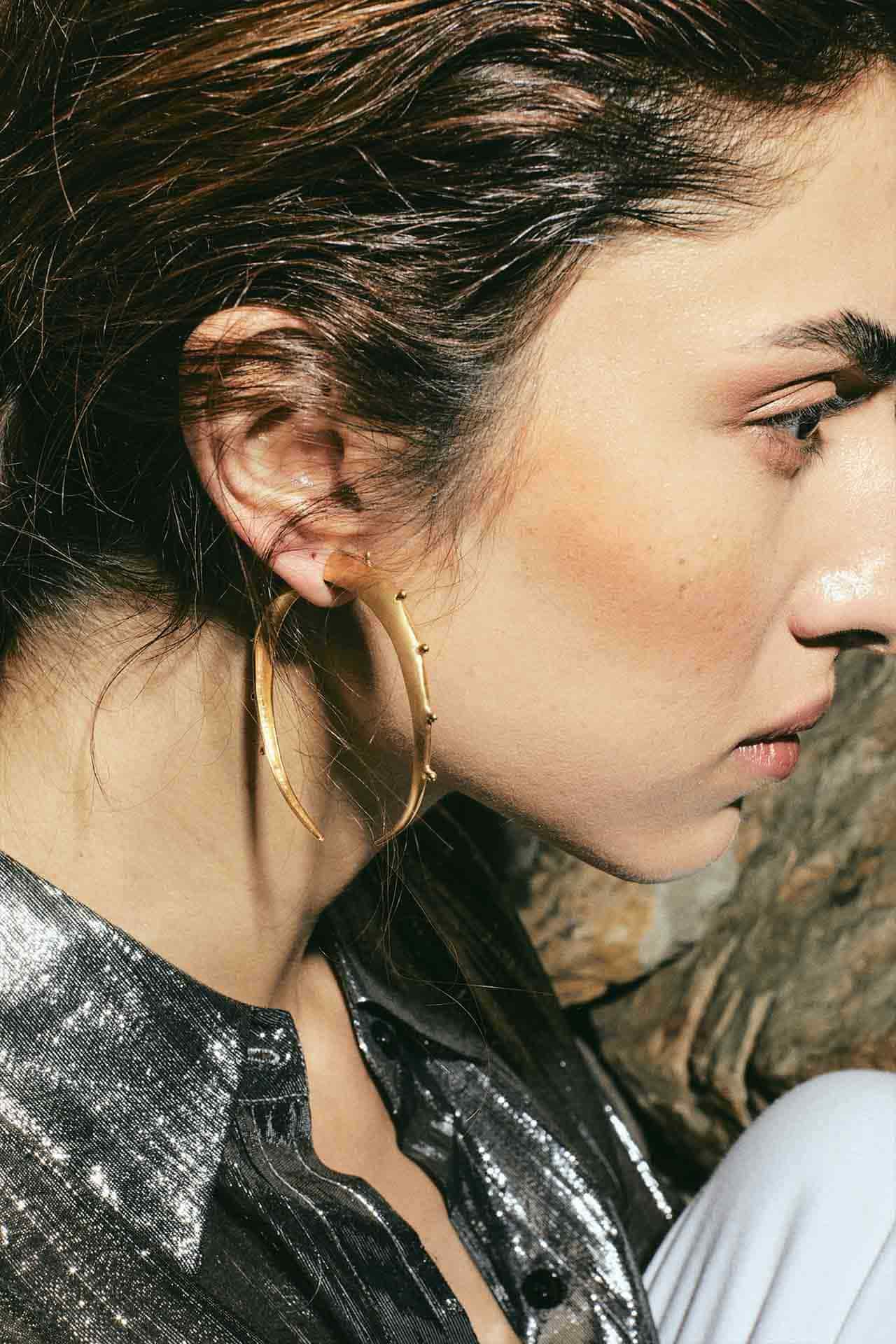 Crescent Hoops Gold - miniatura 3