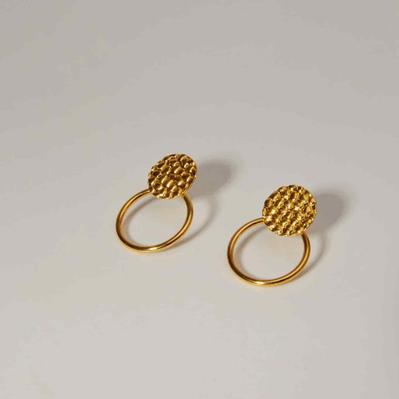 Circle Duo Studs - miniatura 1