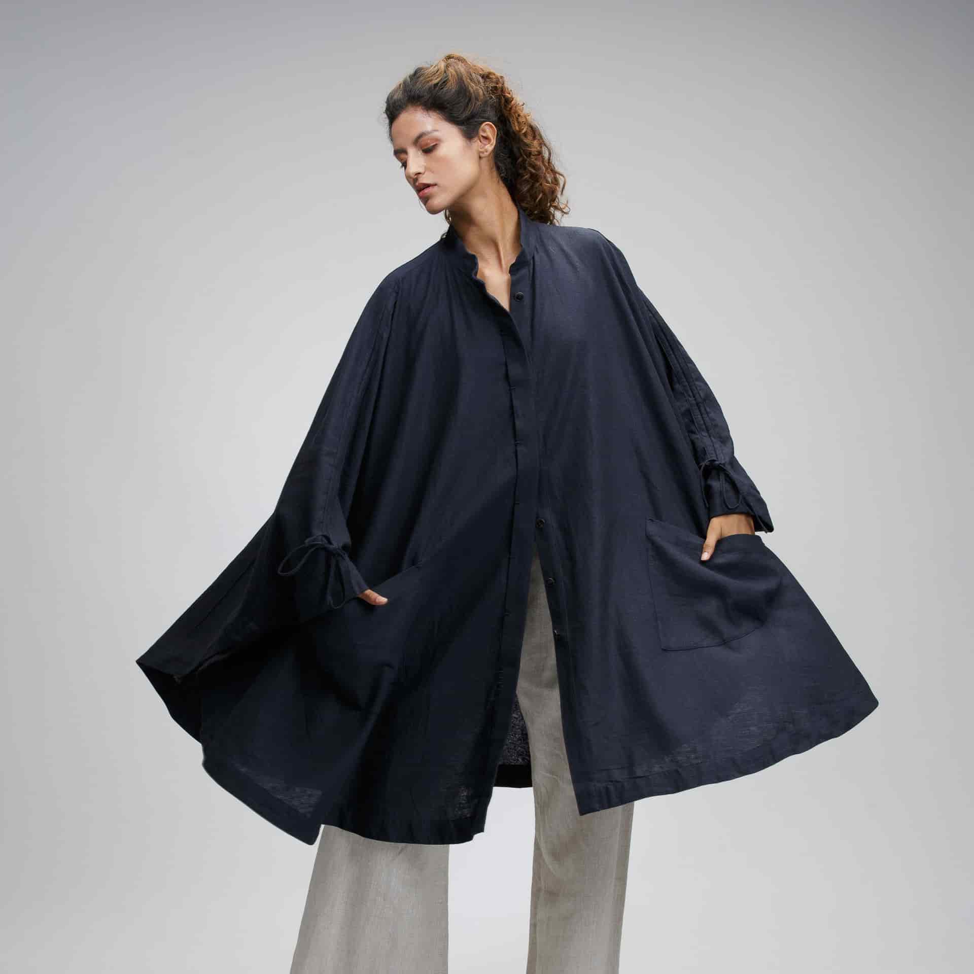 Camisa Circular - Azul - miniatura 5
