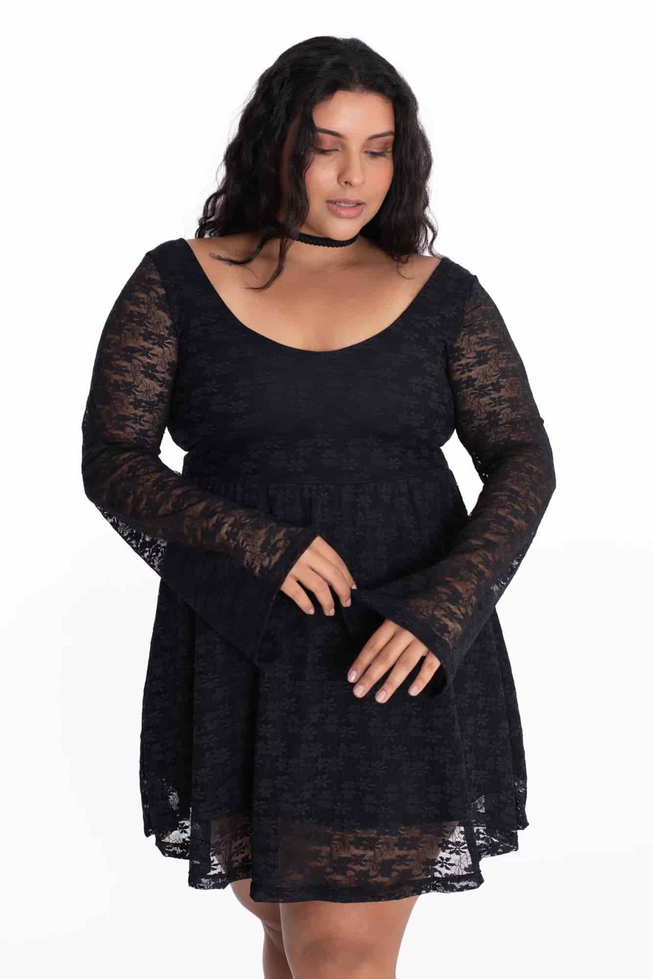 Vestido Florencia Negro - miniatura 20