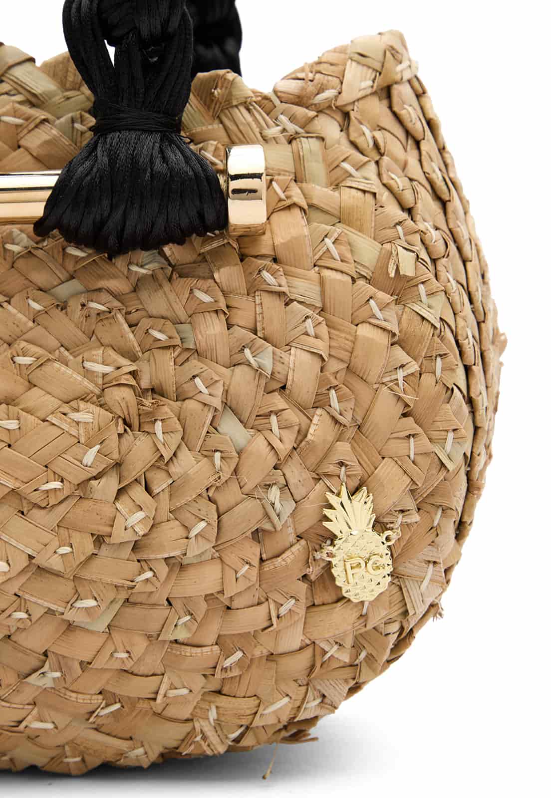 LUI MINI TOTE BAG BLACK - miniatura 6