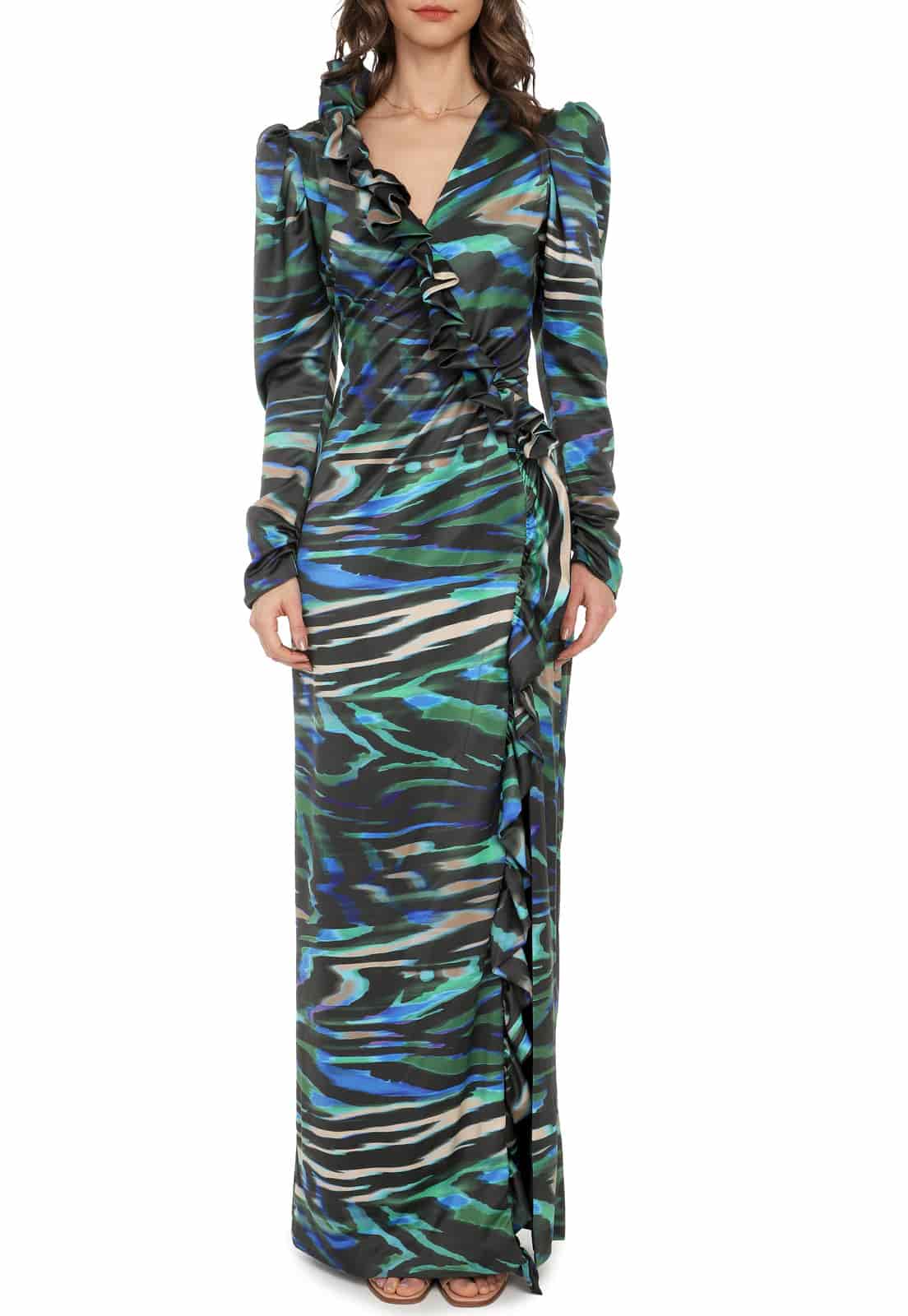 VESTIDO ANIMAL PRINT - miniatura 1