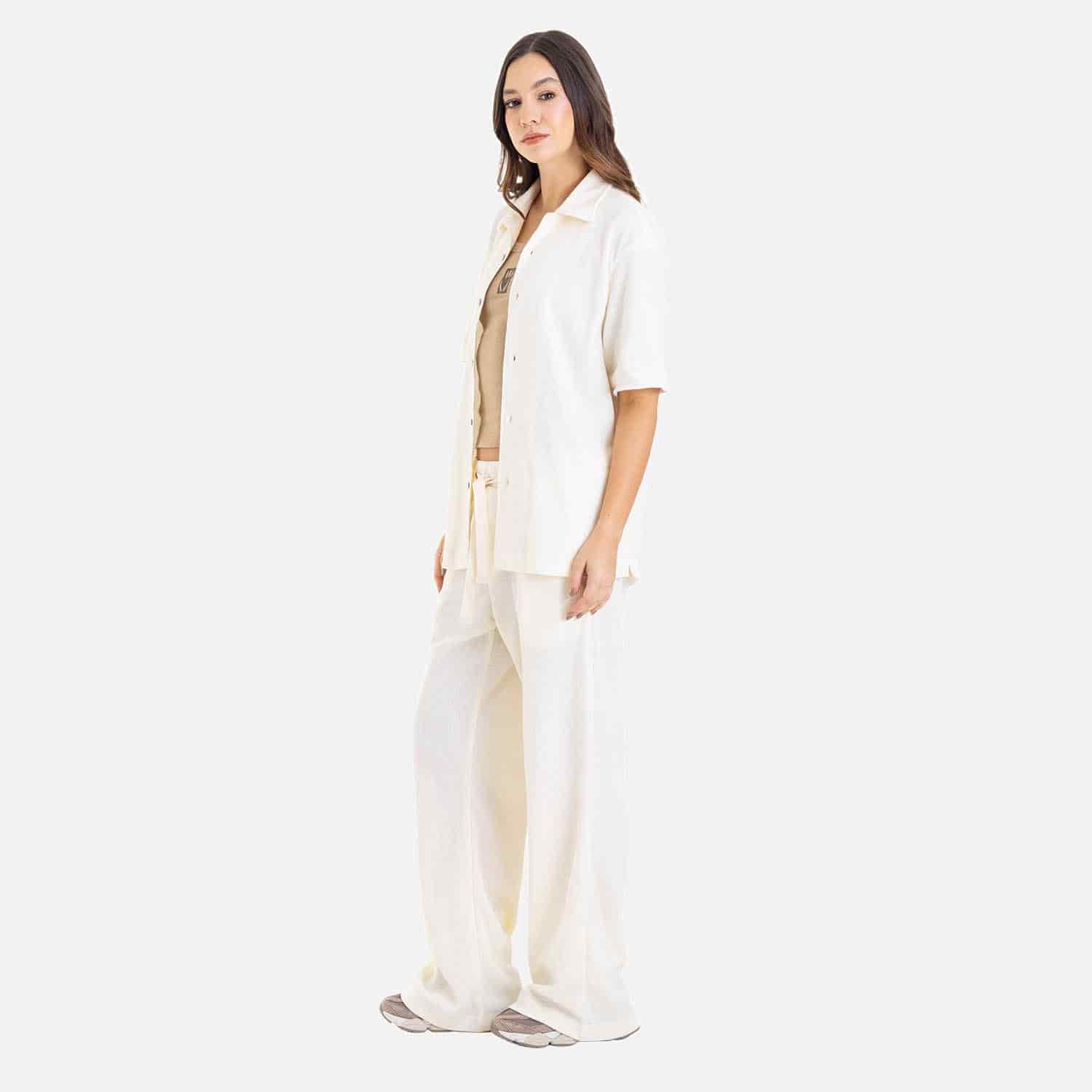 Relax Fit Jogger Ivory - miniatura 1