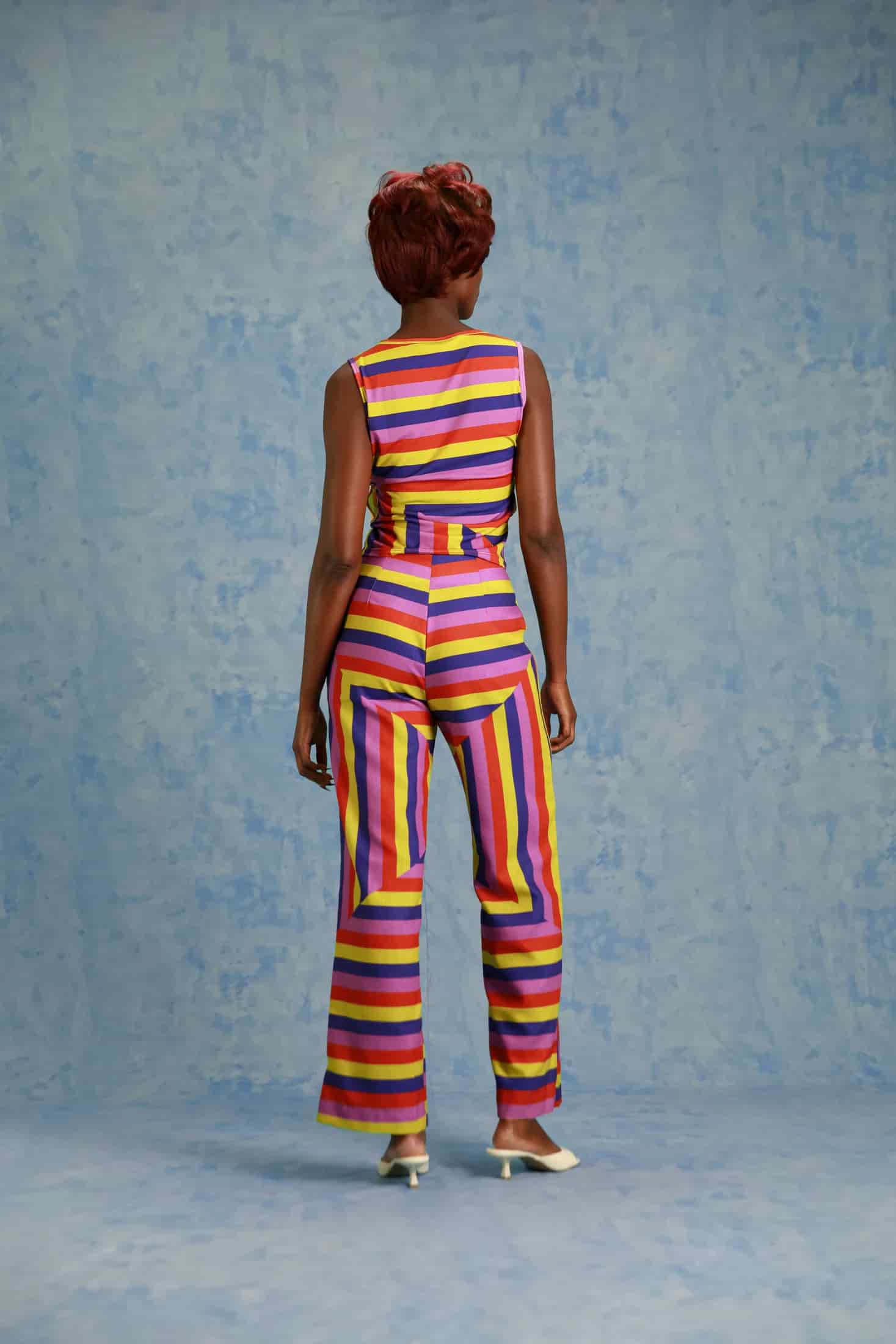 ROENA STRIPE PANTS - miniatura 2