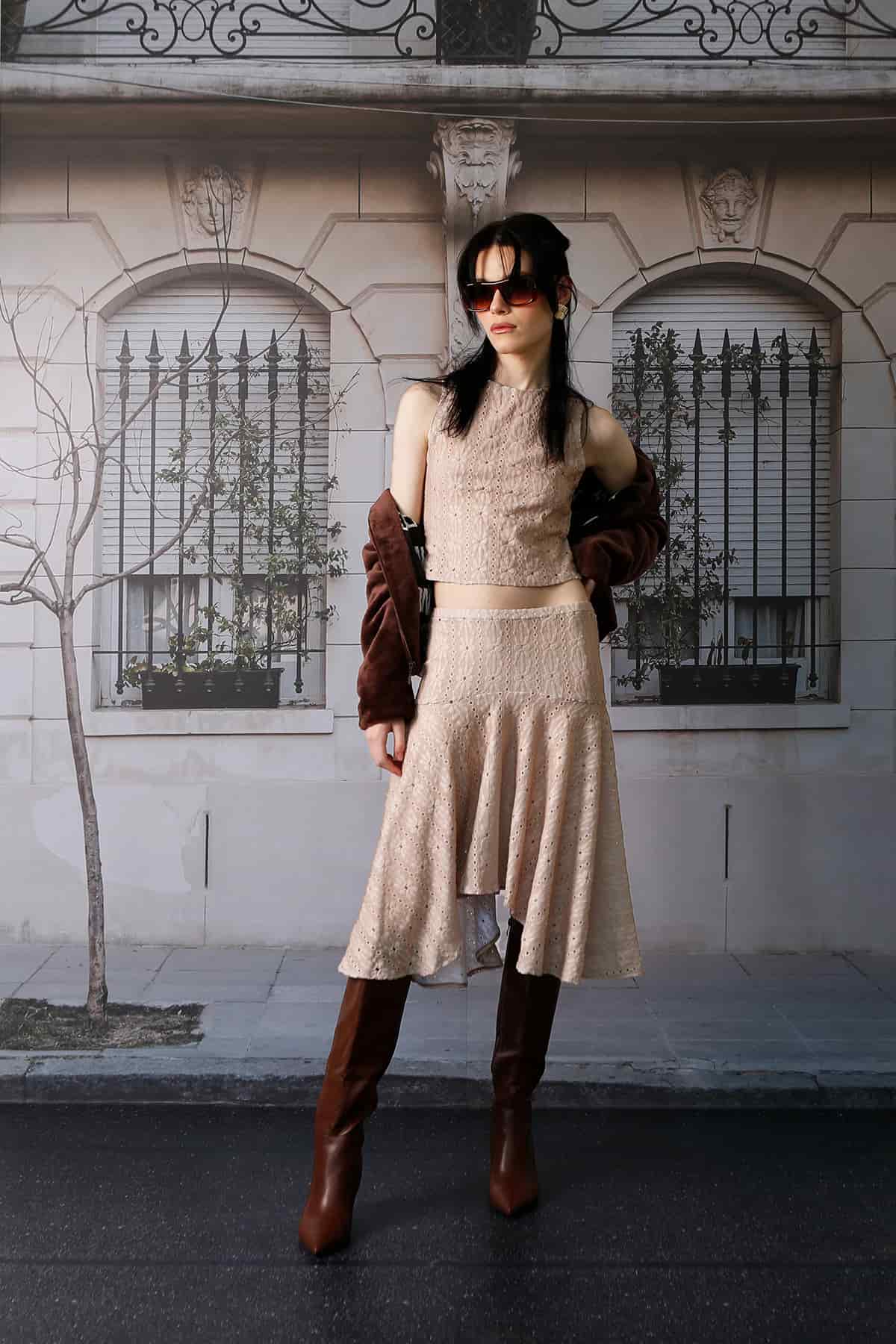 Lovers skirt in buttercream - miniatura 4