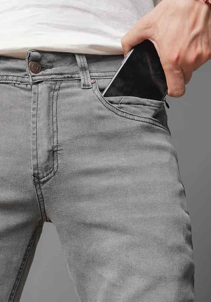 Jean para Hombre Thunder Color Gris - miniatura 2