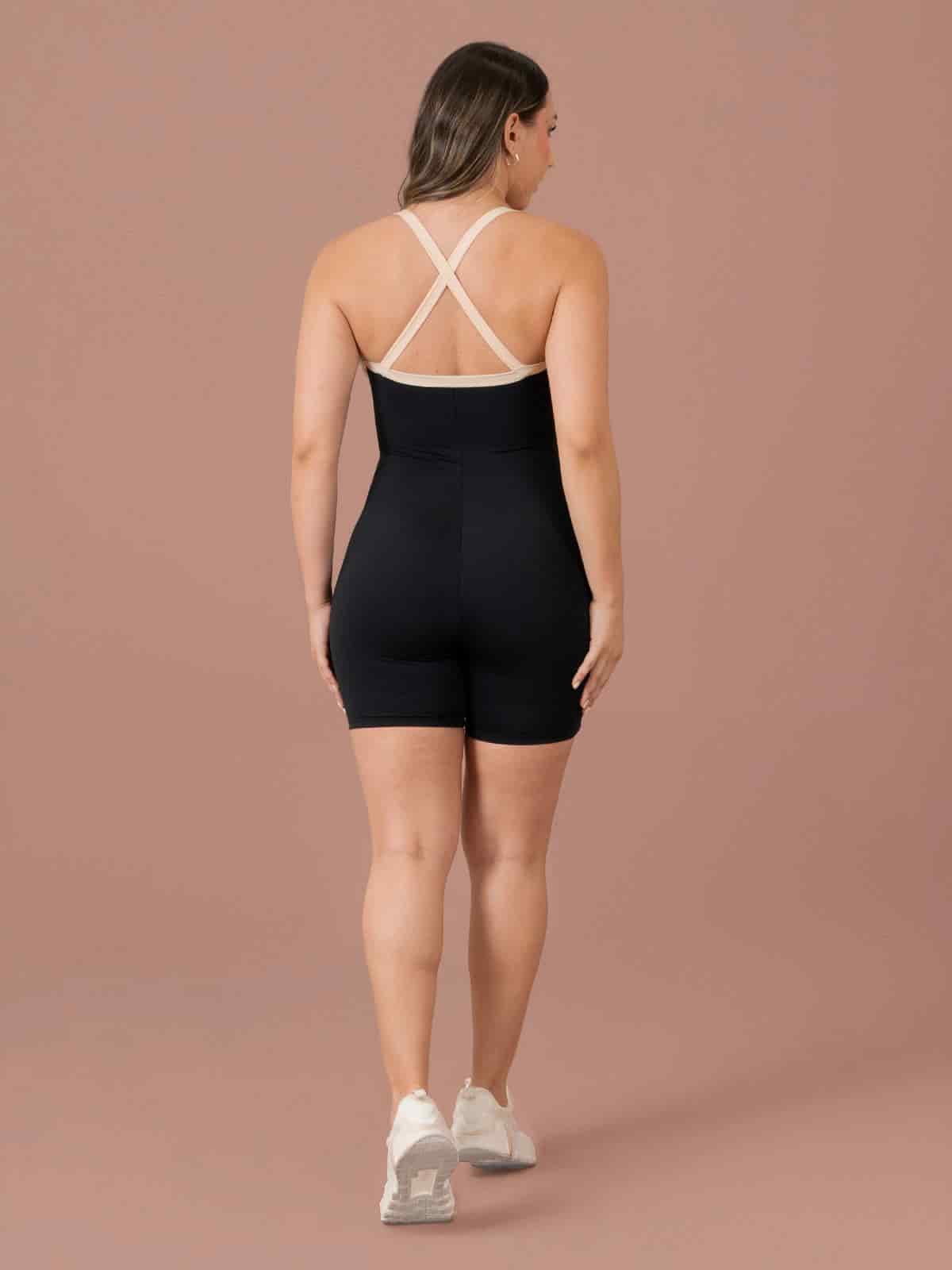 Ocean enterizo negro crema - miniatura 4