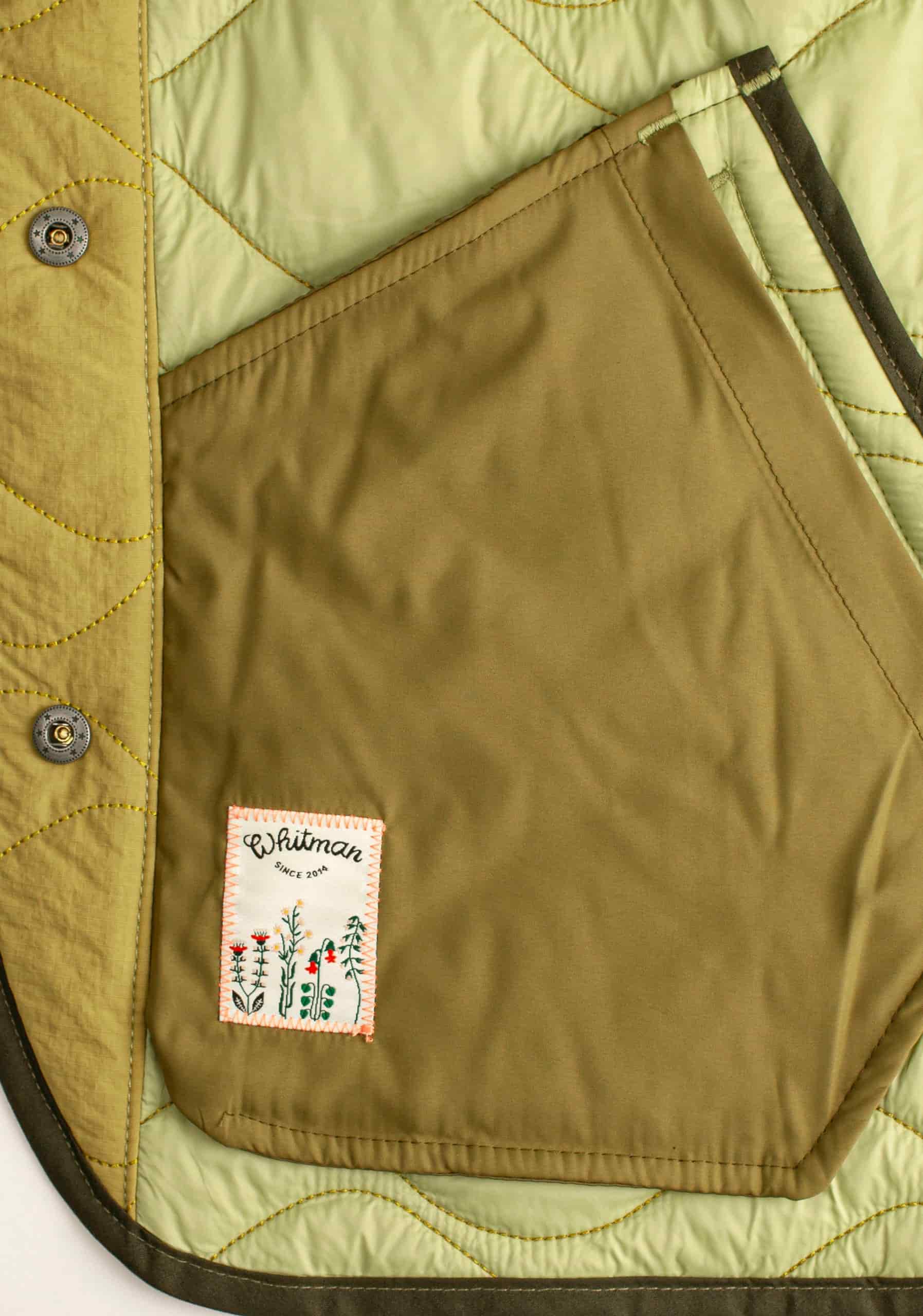 Chaqueta M Mila Quilted Verde Osc - miniatura 4