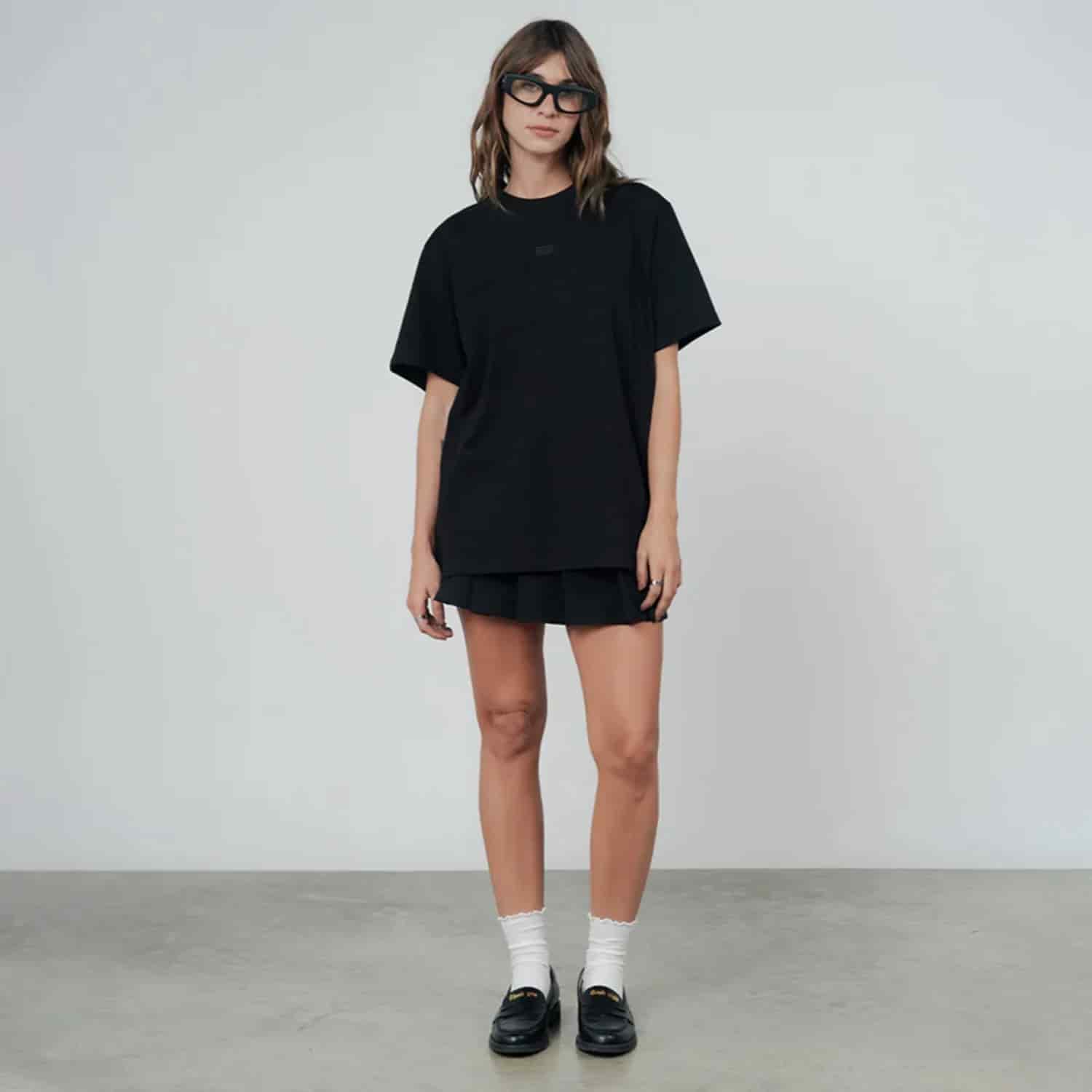 Camiseta Clásica Logo Negro - Negra - miniatura 10