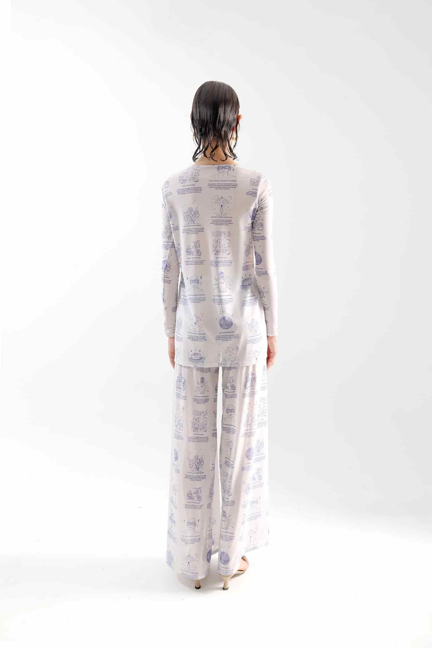 'Patents' Mesh Pants - miniatura 3