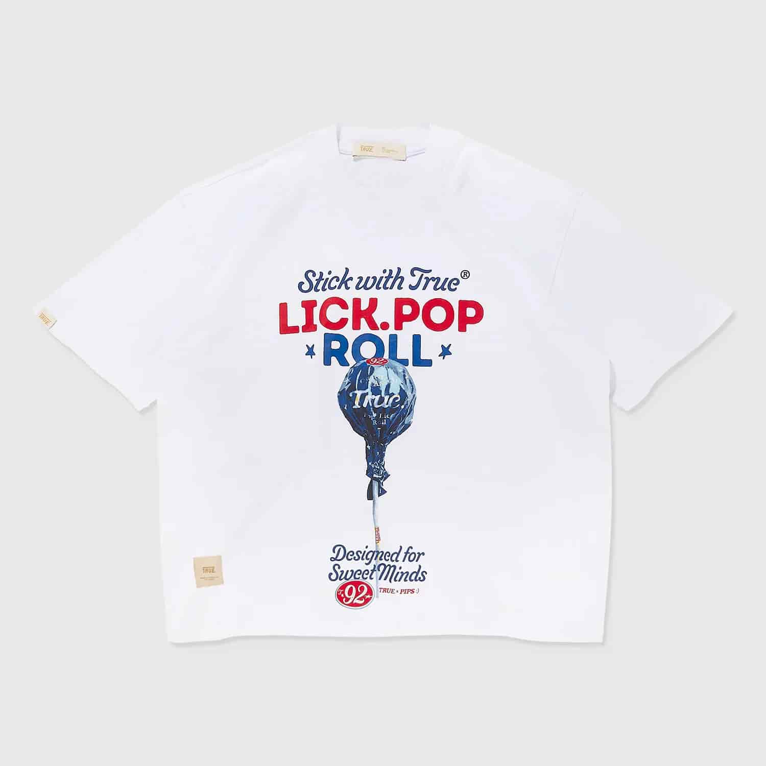 Lollipop Boxy Tee - White - miniatura 10