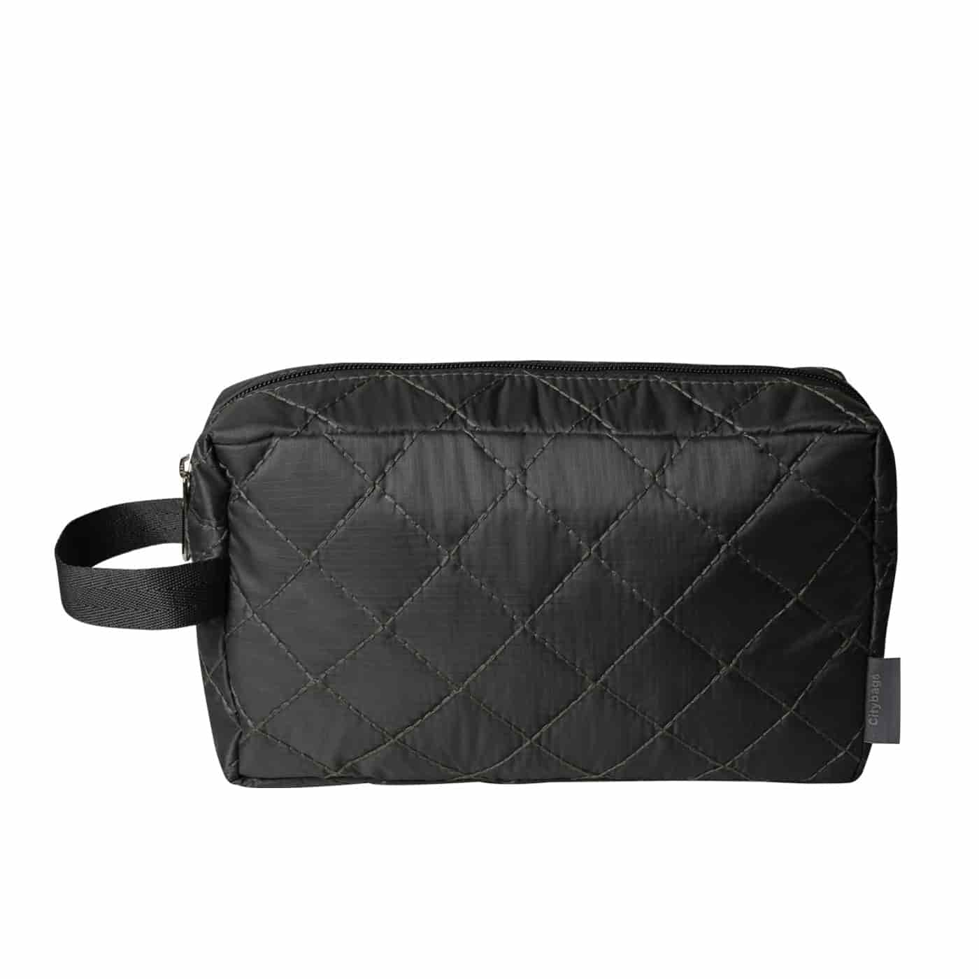 Cosmetiquera Grande Citybags Puffer Negro - miniatura 1