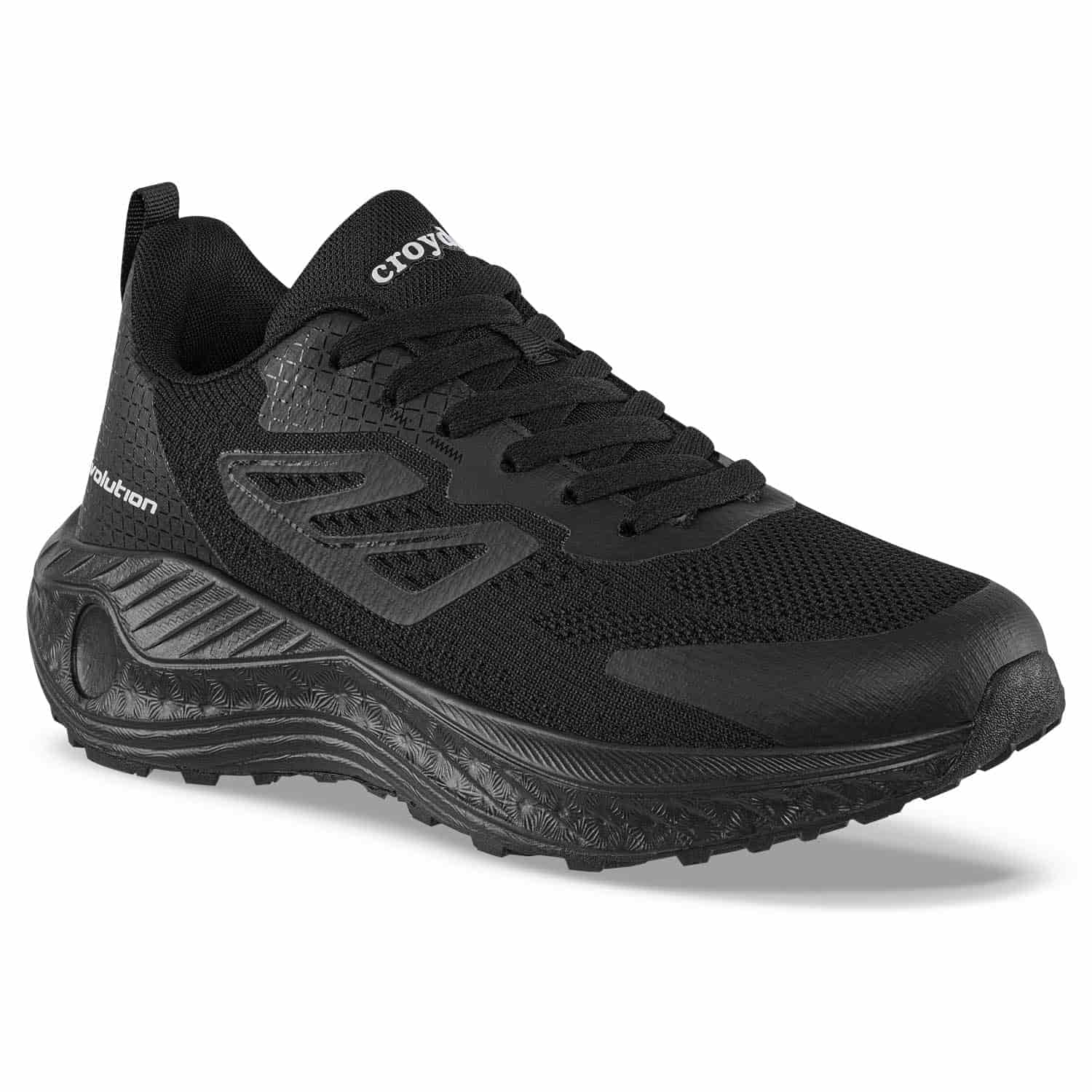 Tenis Running Oliban Negro-Negro Croydon para Hombre - miniatura 1