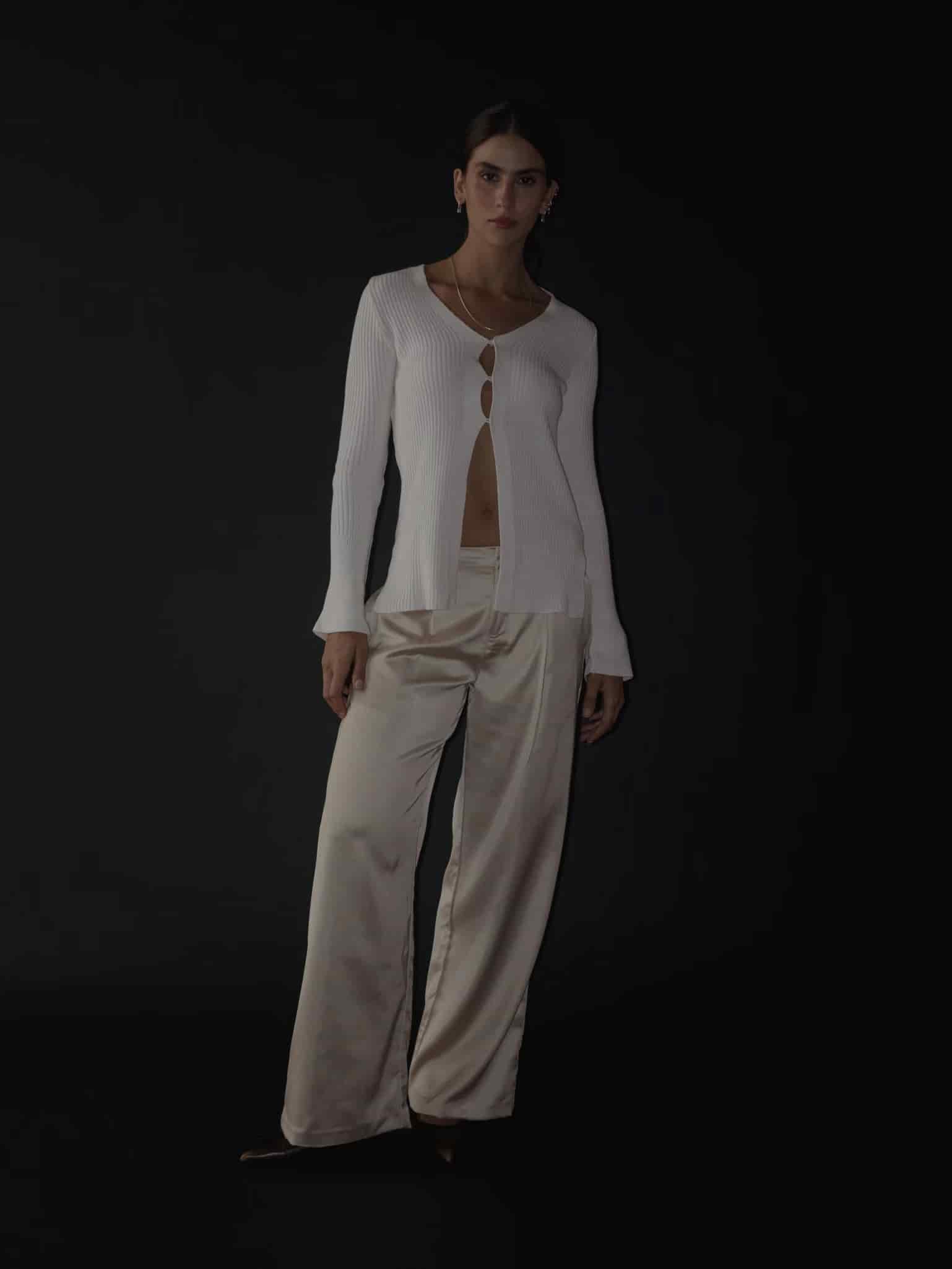NOT SO MODEST TROUSER - SAND PEARL - miniatura 8