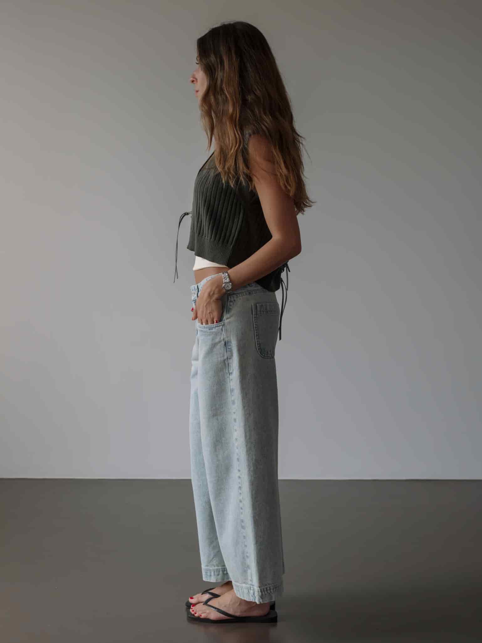 THE CULOTTE CLASSIC JEAN - NEW SOFT BLUE - miniatura 5