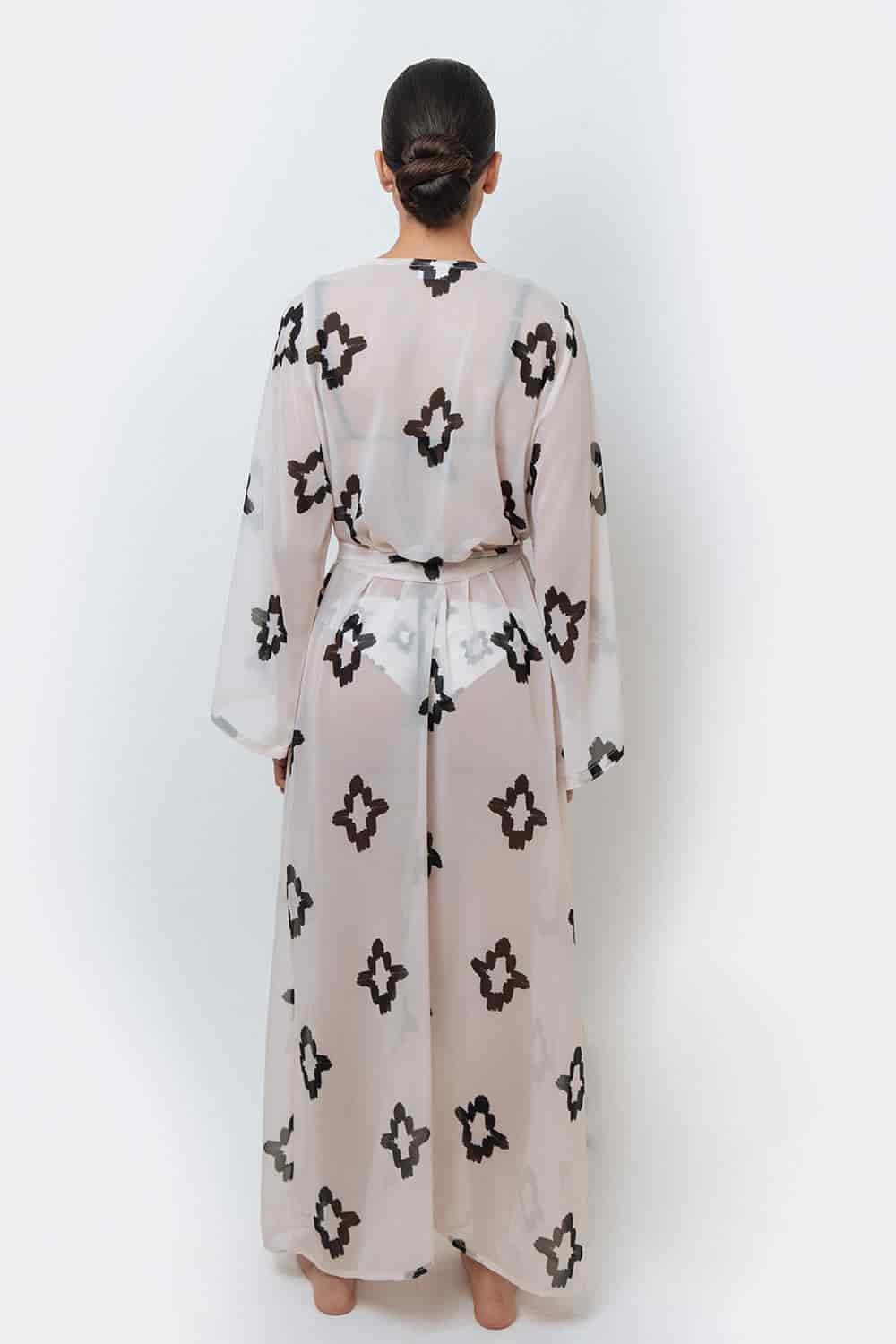 Kimono Farah Ivory Cruz Colombia - miniatura 2