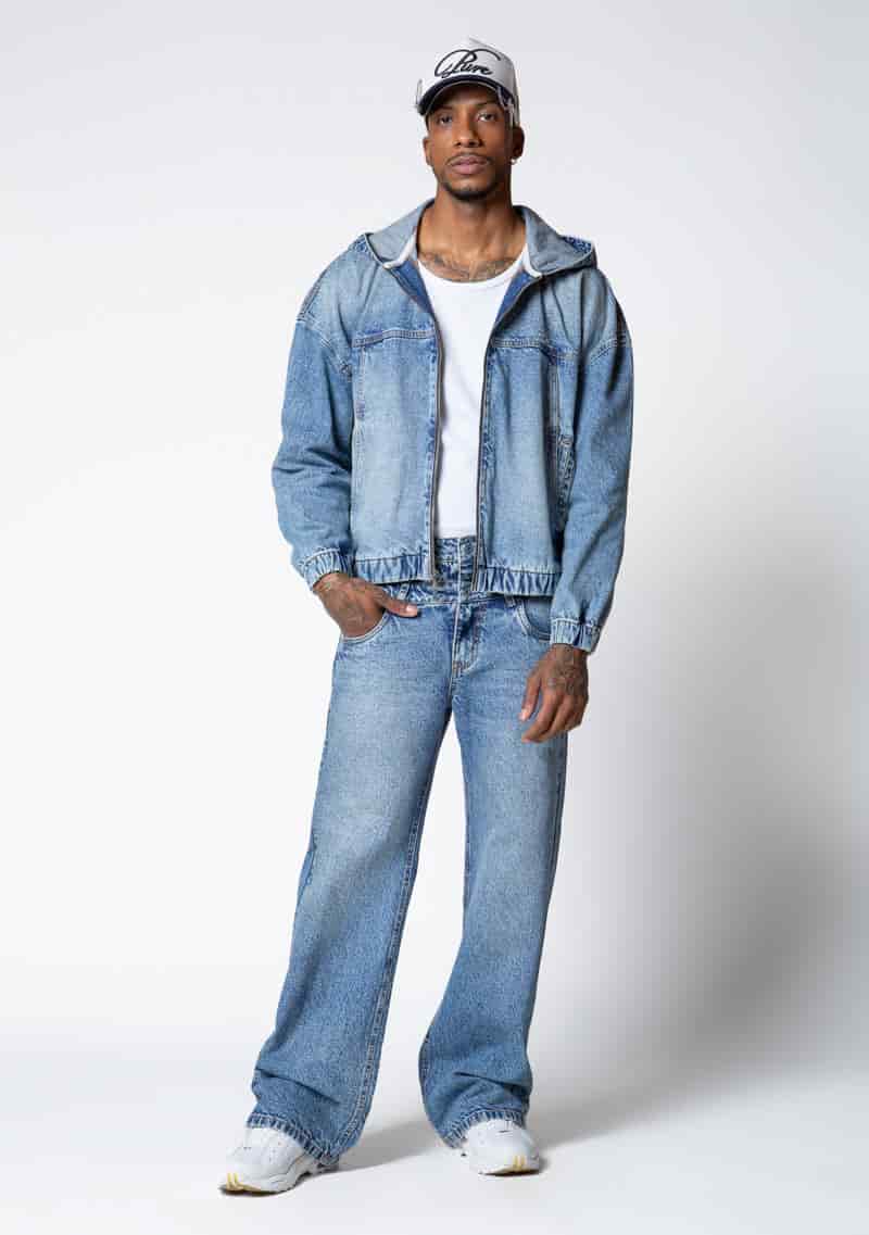 Dopamine Light-wash jacket - miniatura 9