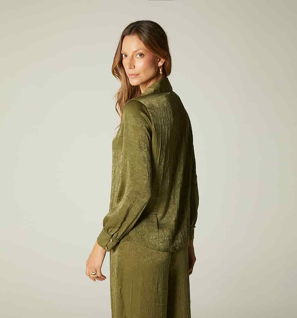 Blusa camisera manga larga - miniatura 12