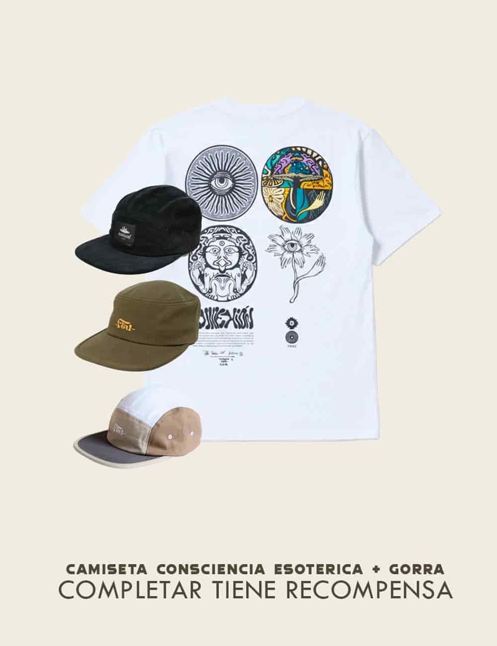 Camiseta Regular Fit Consciencia Esotérica  crudo Hombre - miniatura 5