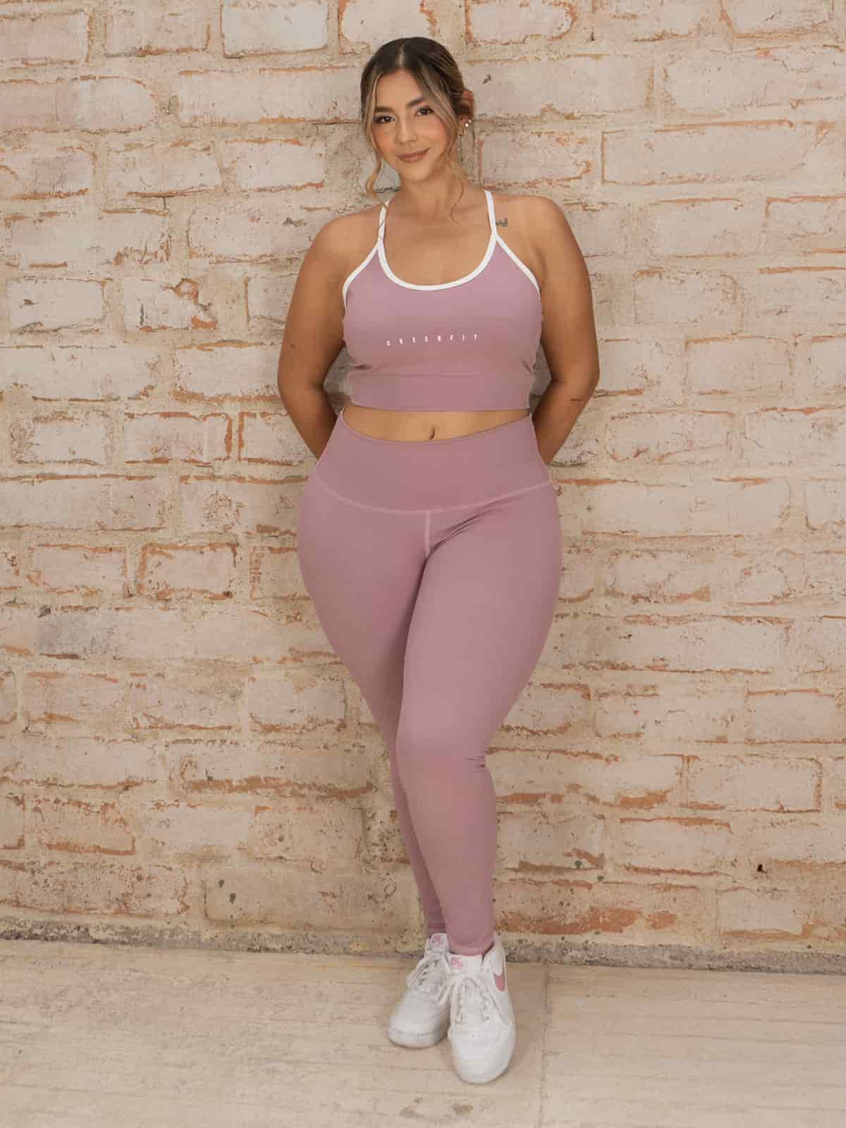 leggins set palmas nostalgia talla plus - miniatura 1