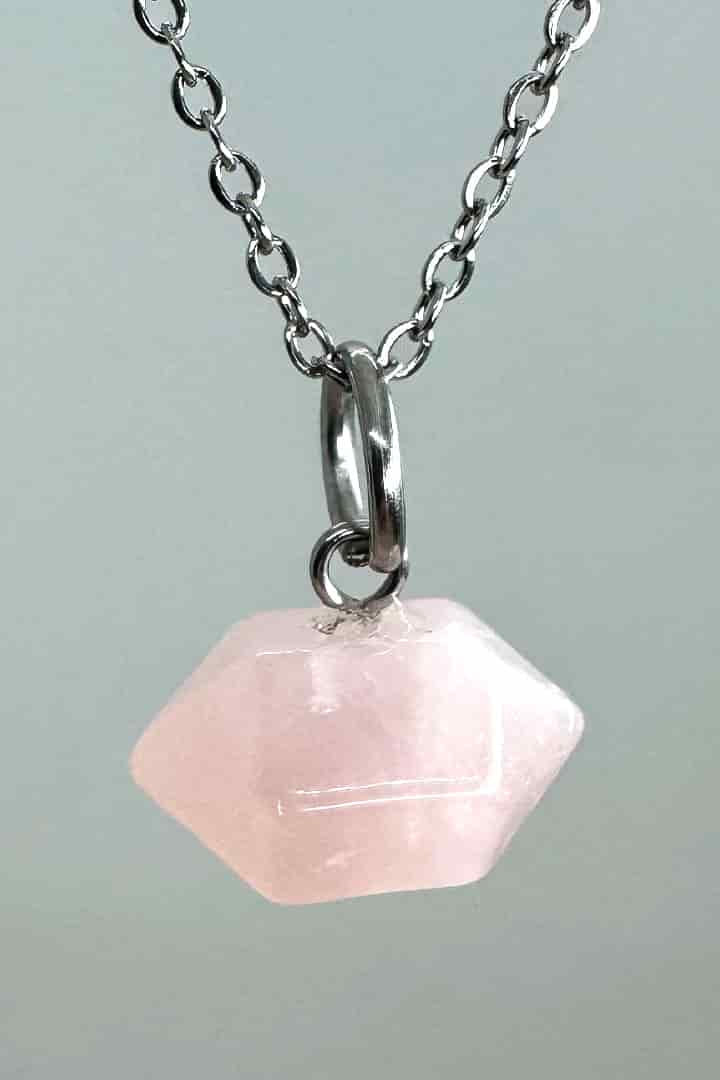 Cadena cuarzo rosa - miniatura 1