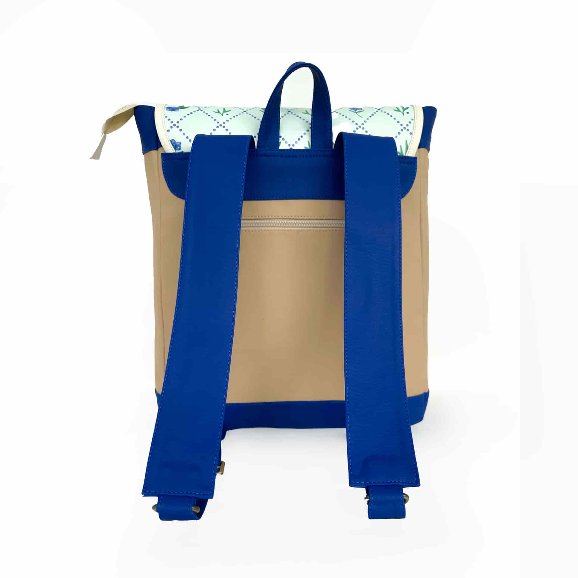Morral Para PC Azul Con Beige Dessert Time - miniatura 3