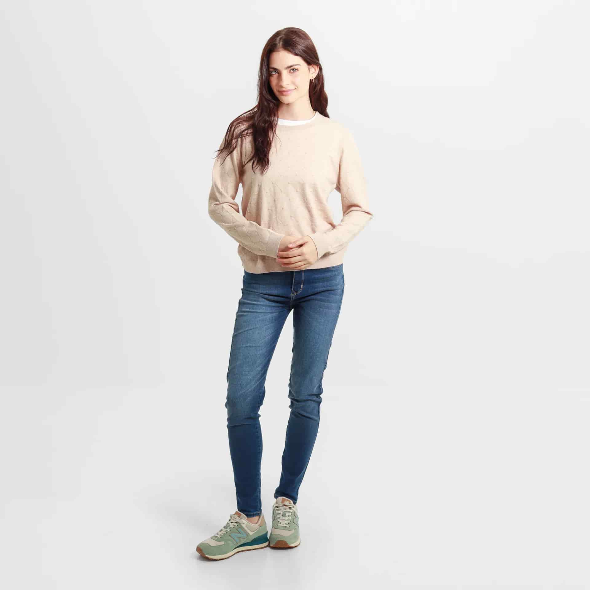 Sweater Cuello Redondo Manga Larga - miniatura 5