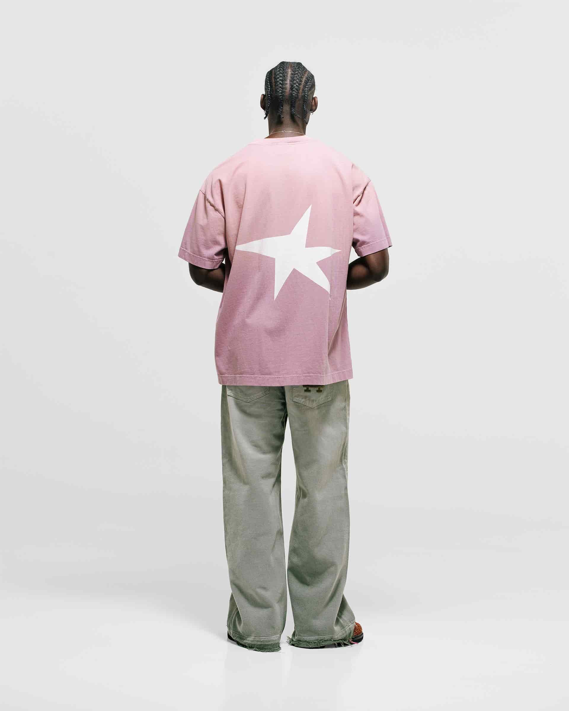 Camiseta Boxy Fit Riva - Rosado Malva Degradé - miniatura 3