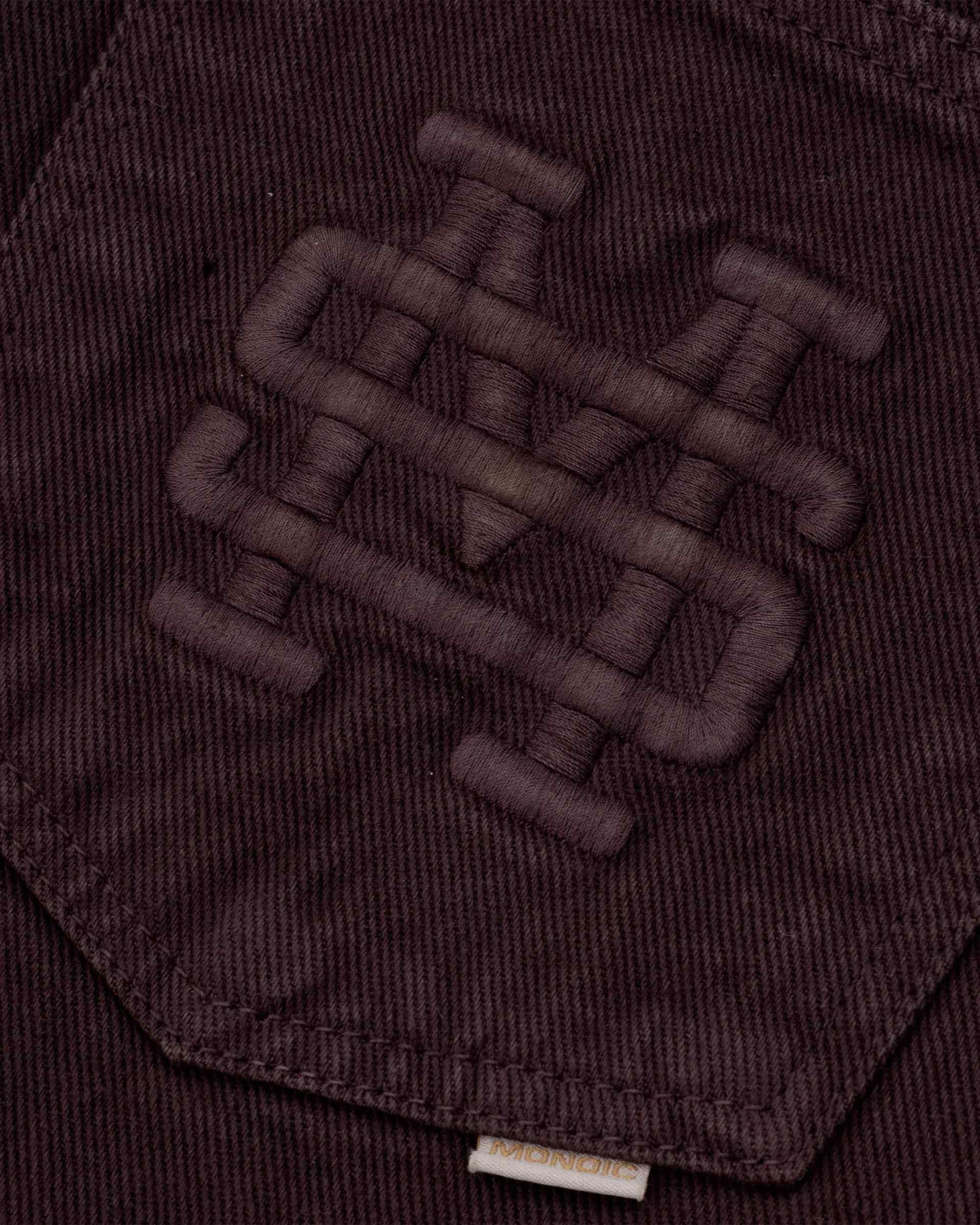 Pocket Straight Pants – Burgundy - miniatura 6