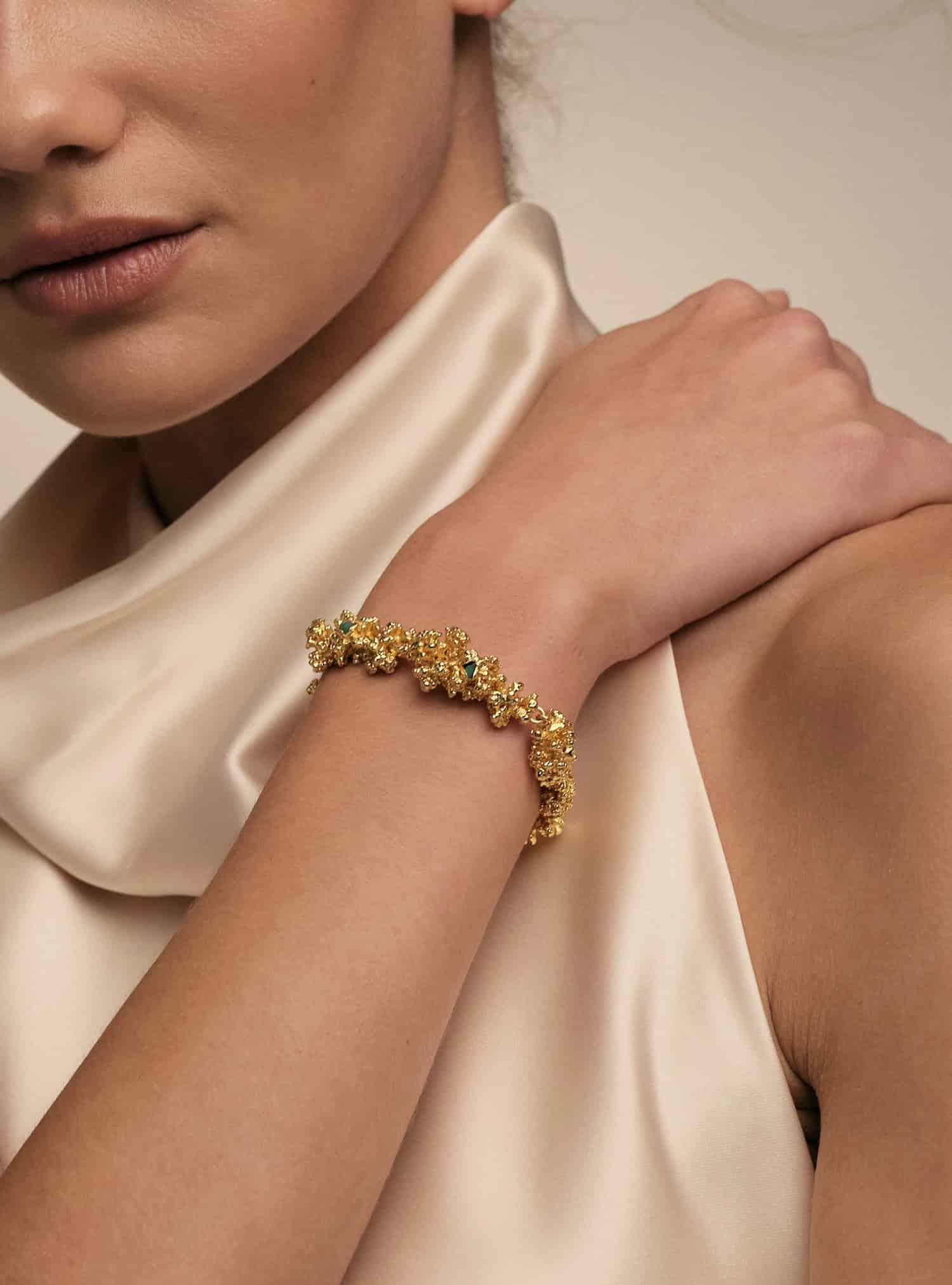 Aura Emerald Bracelet - miniatura 2
