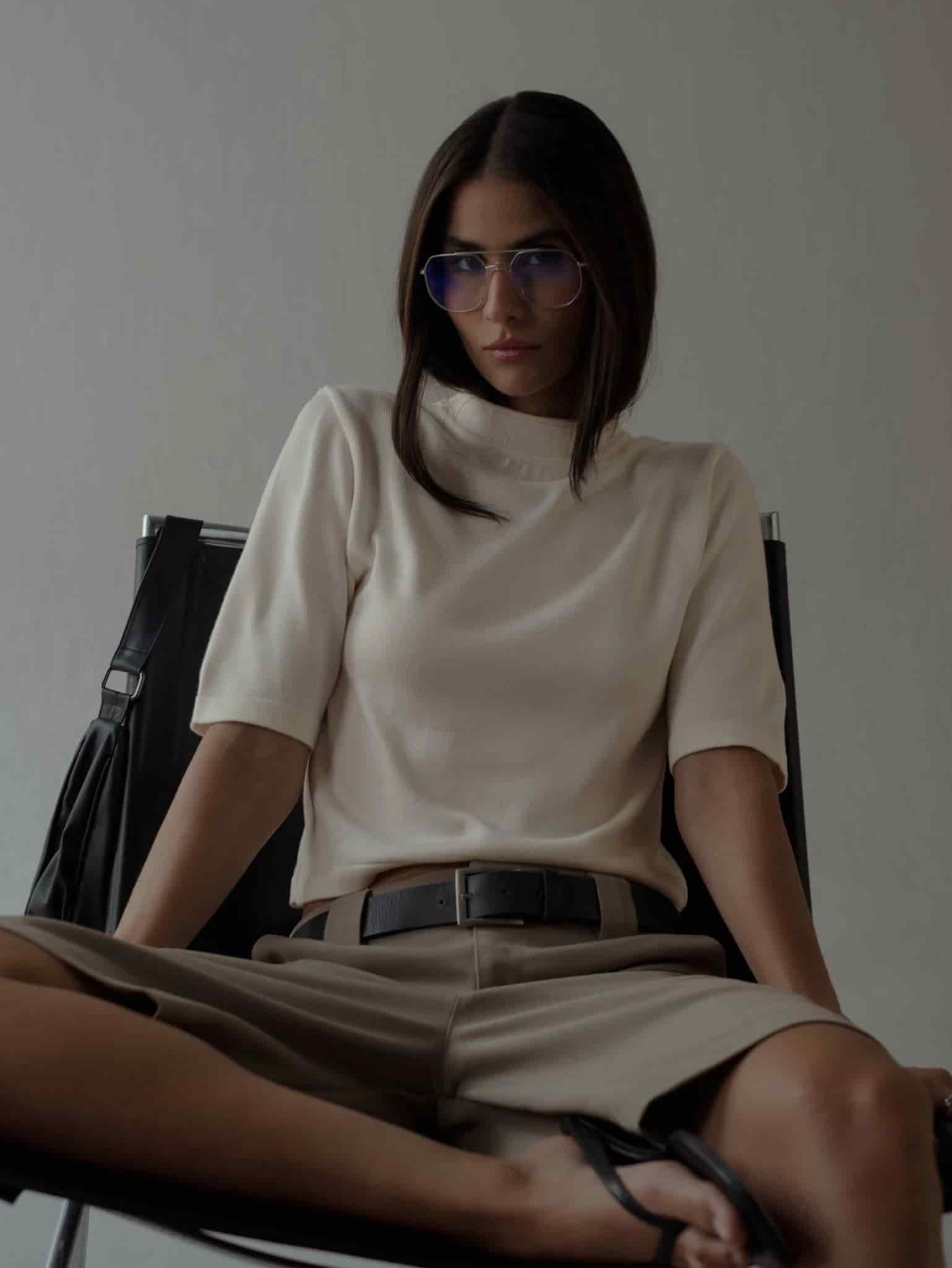 LONG CLASSIC SHORTS - TAUPE - miniatura 2