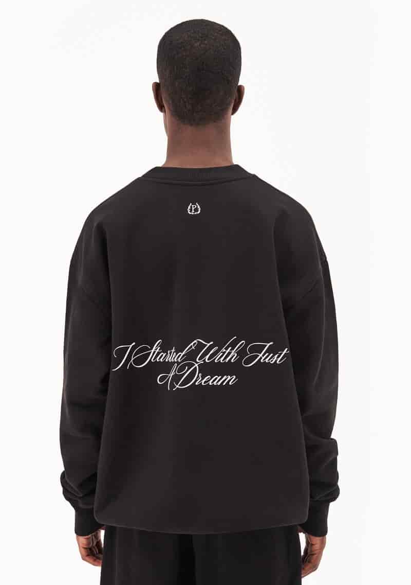 Classic black pullover - miniatura 6