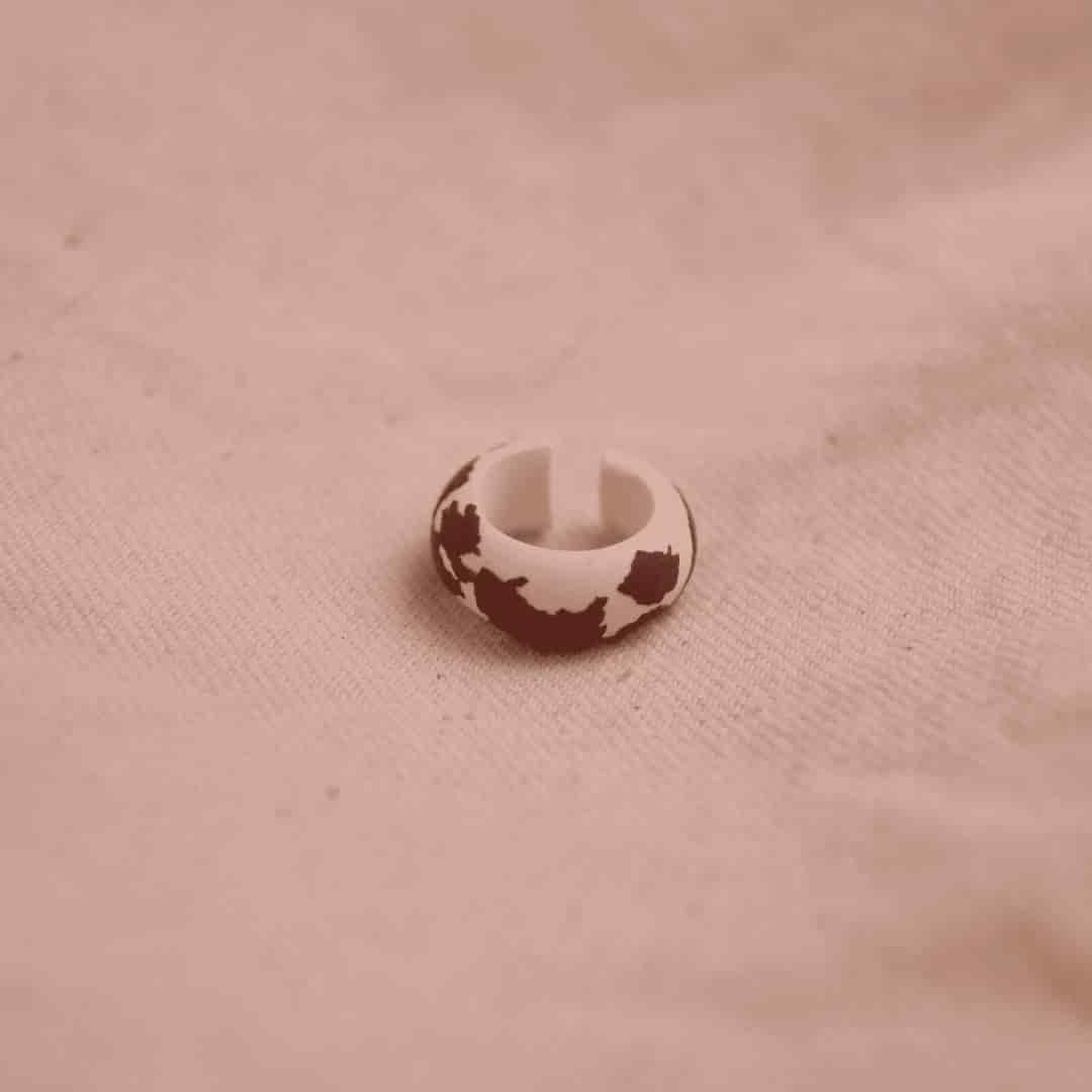 Earcuff Bold Cow Print - miniatura 2