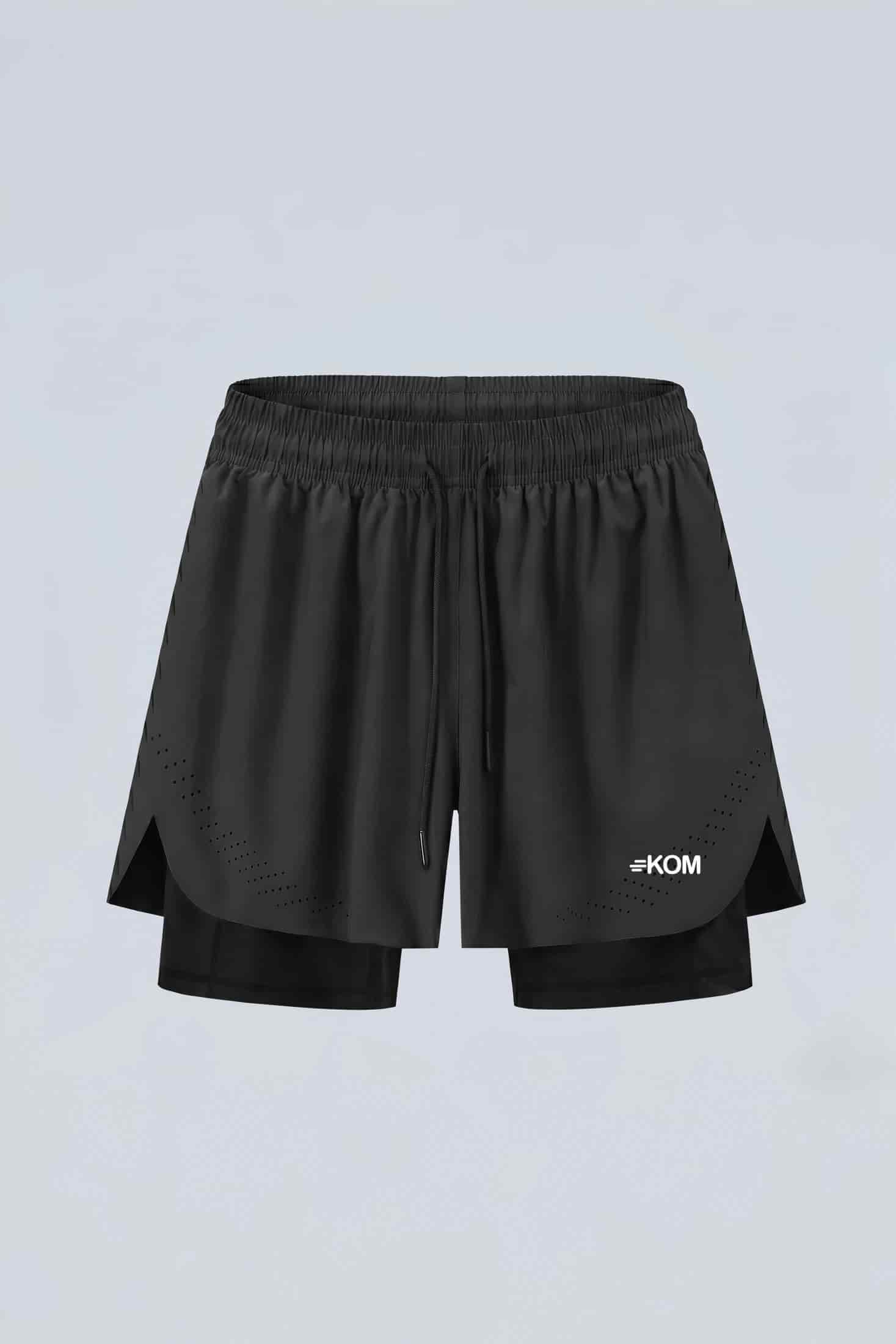 Pantaloneta Running Deportiva Hombre Tour con Bóxer Interno y Bolsillo - miniatura 3