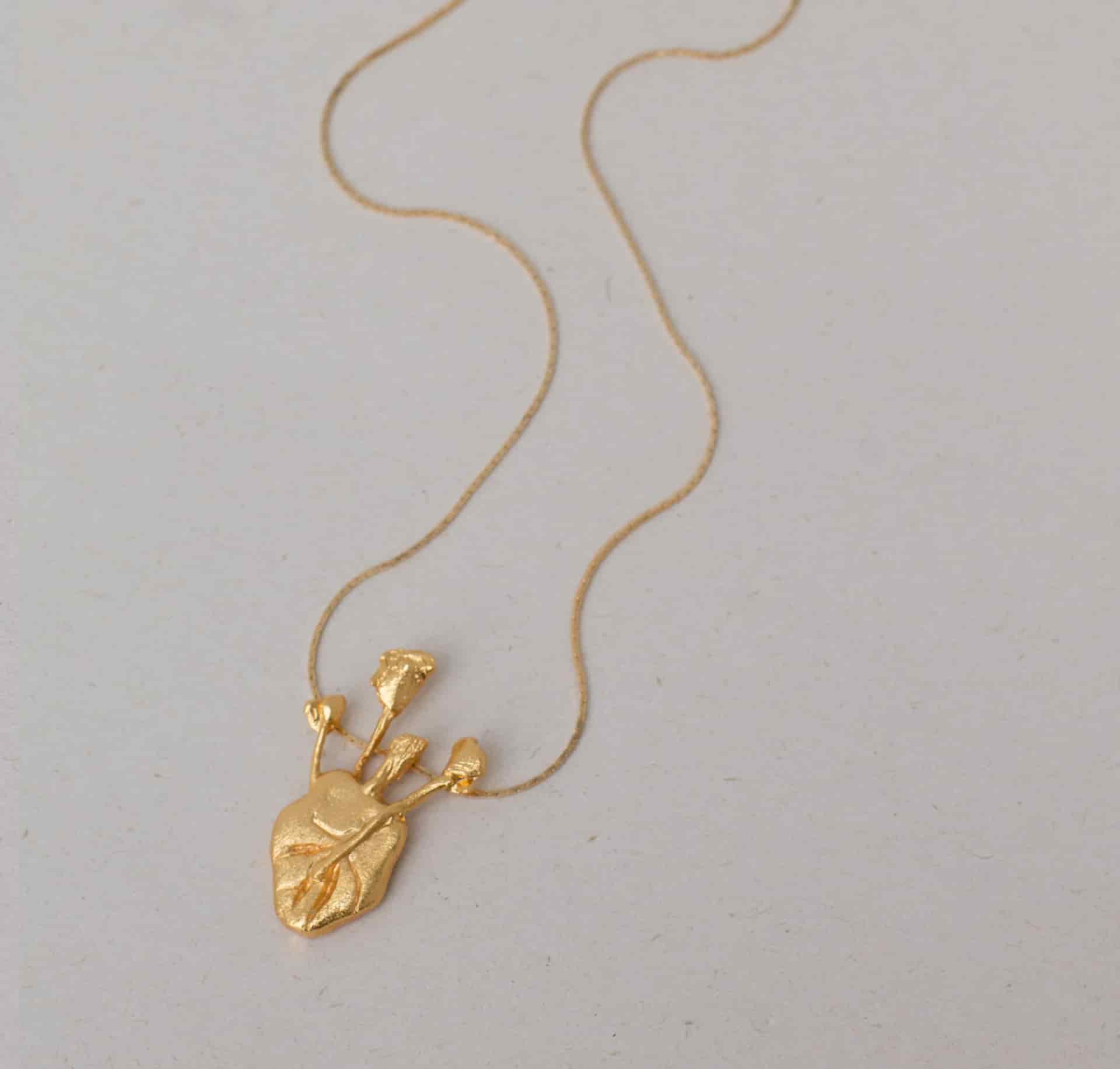 Collar Corazón semilla - miniatura 2