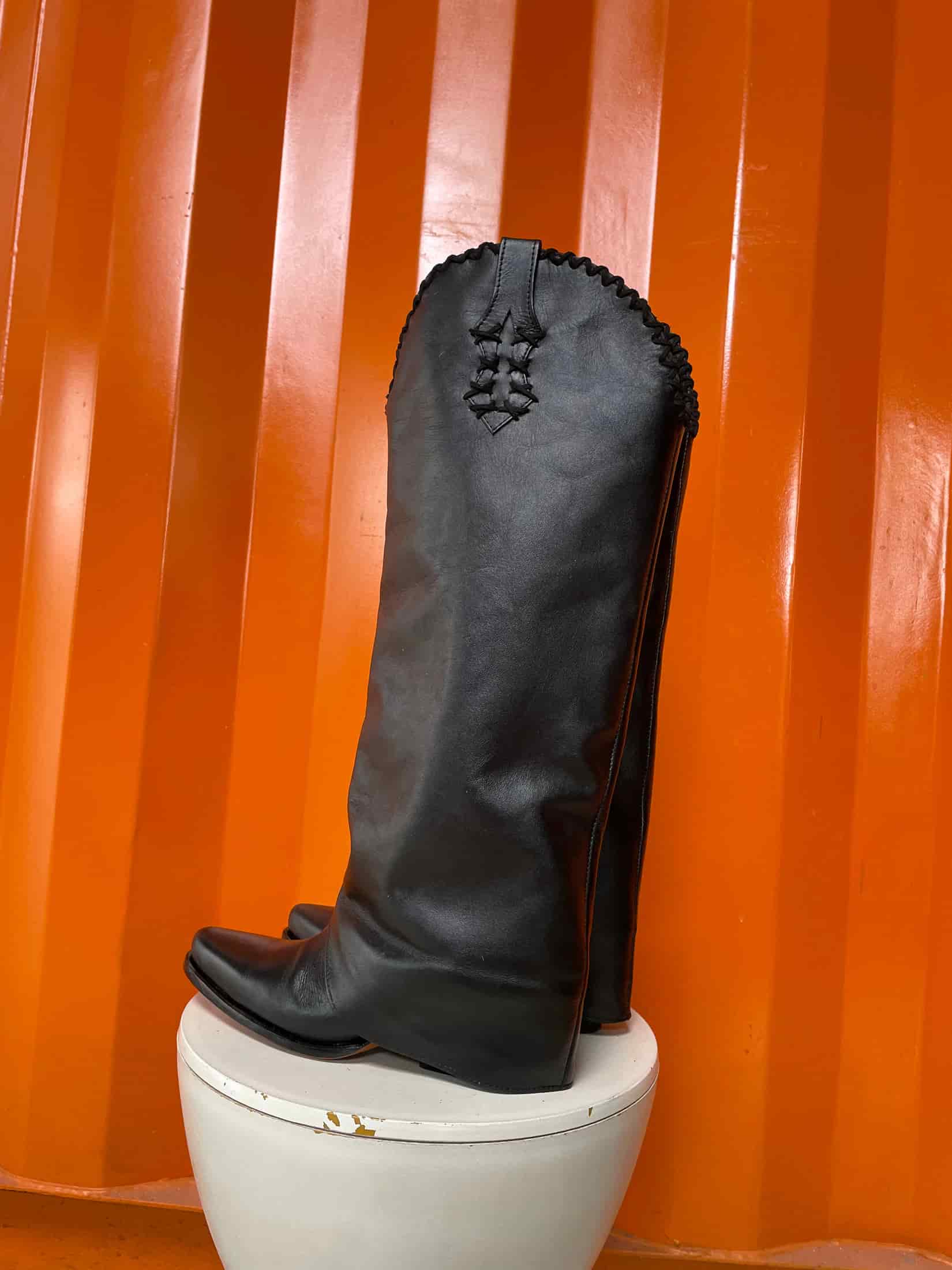 Bota Clau cuero negro - miniatura 2