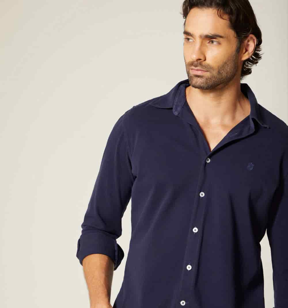 Camisa para hombre tipo piqué - miniatura 2