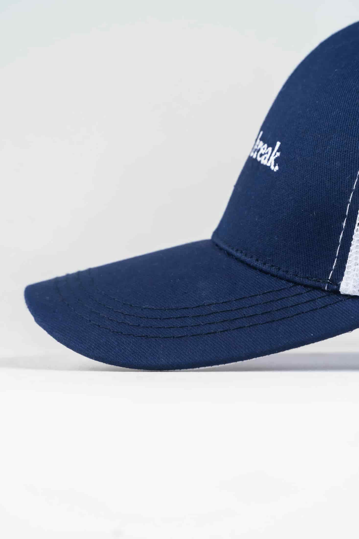 Gorra Bordado Algodón Azul Oscuro - miniatura 4