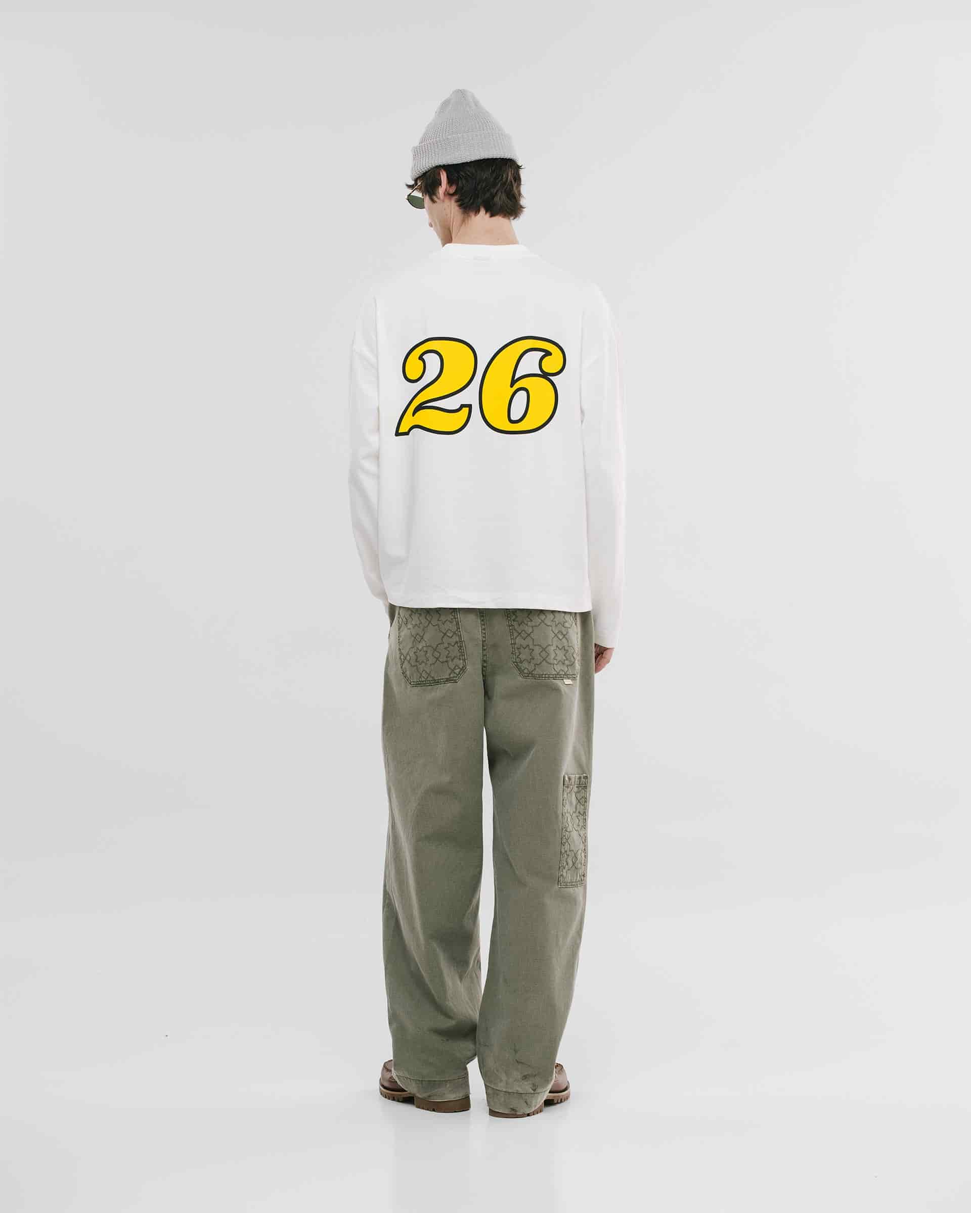 Camiseta Boxy Fit Long-Sleeve 26 - Cloud Dancer (Exclusive) - miniatura 3