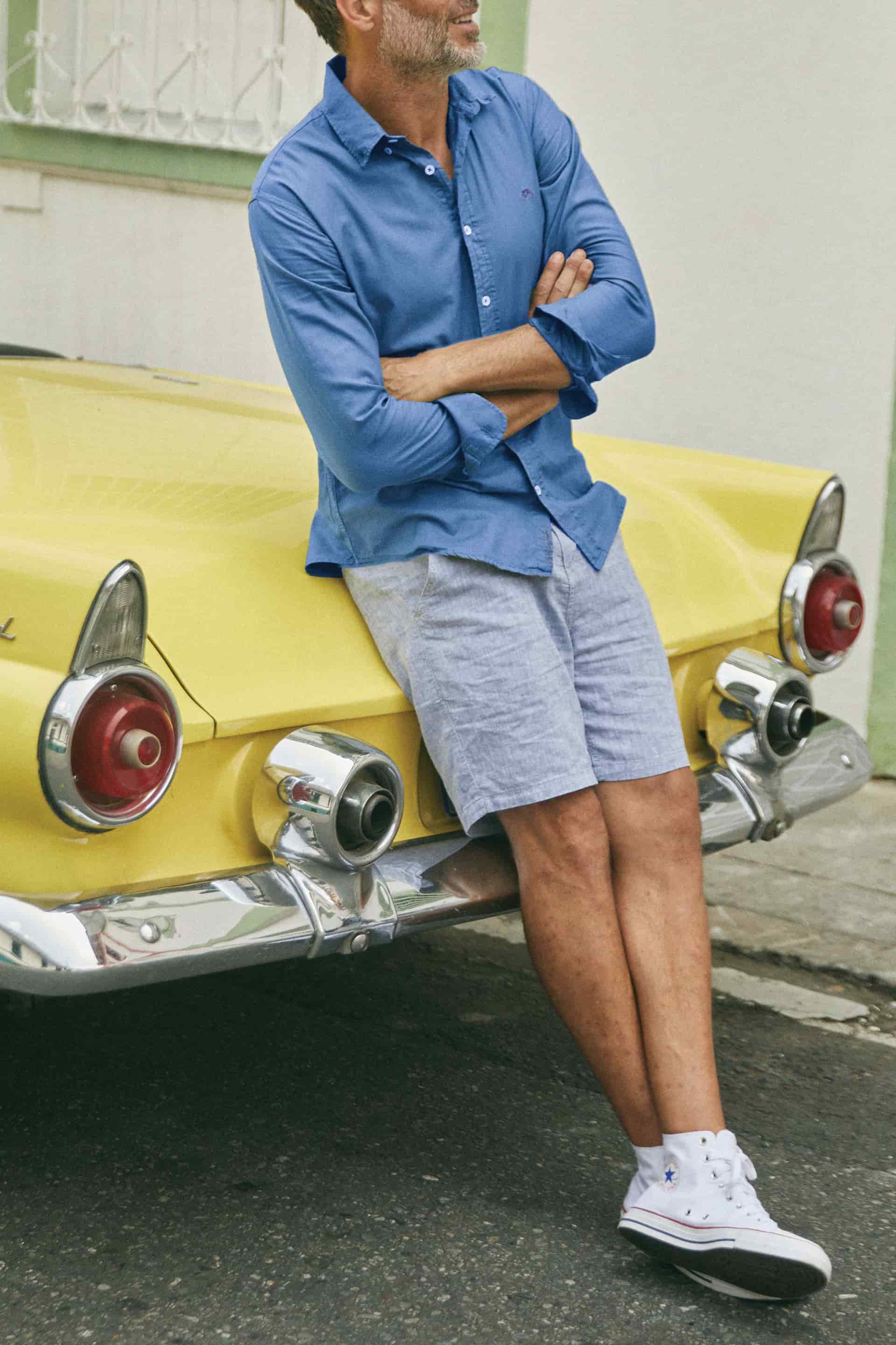 CAMISA OXFORD CHINA BLUE - miniatura 1