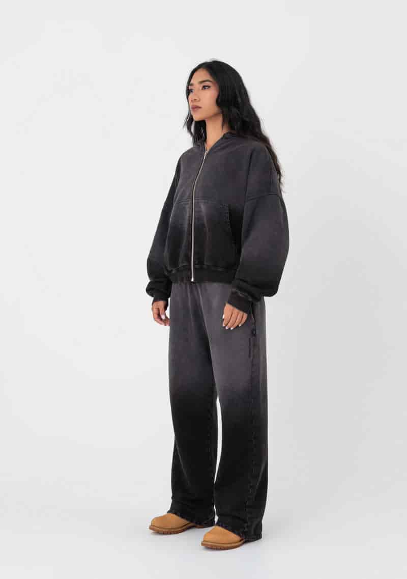 Atelier Grey washed Hoodie - miniatura 10