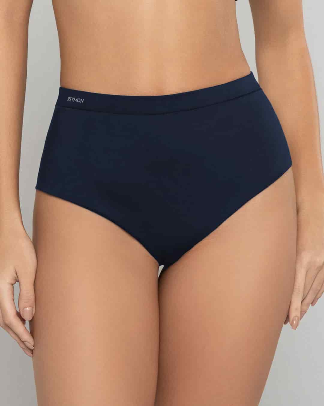Panty Brasilera Suave Control de Abdomen en Microfibra Unicolor Ref. 8055 - miniatura 3