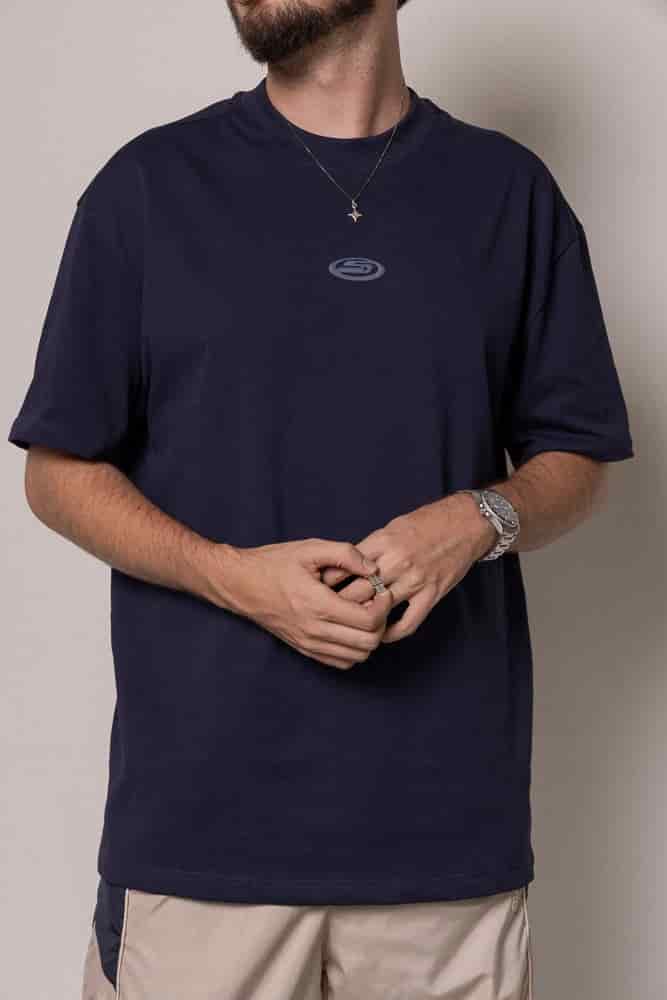 Camiseta Basica Sogno-Azul - miniatura 7