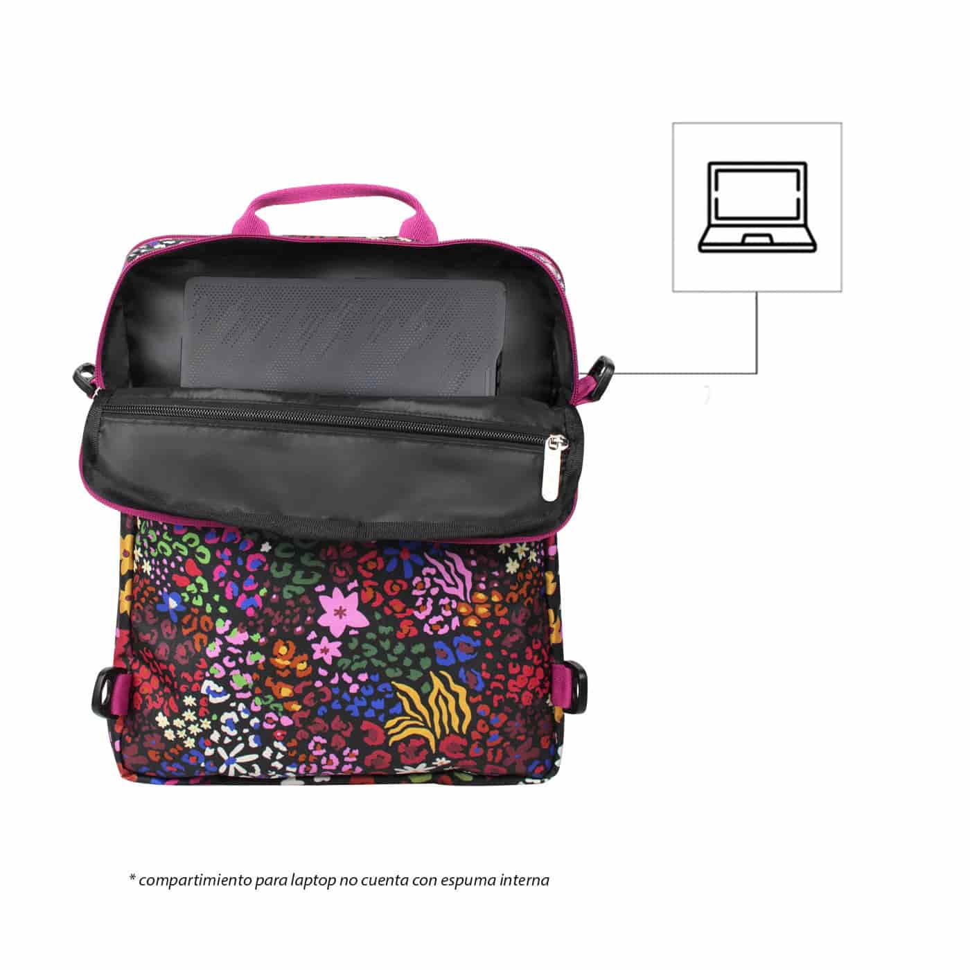 Bolso Manos Libres Convertible a Morral Citybags ULTRA Funk - miniatura 6