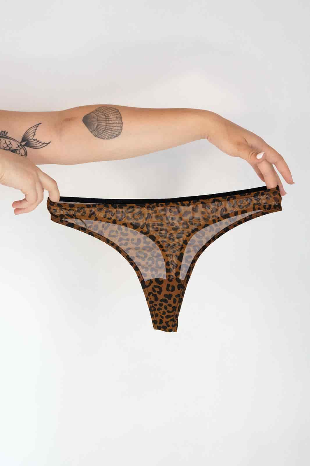 Mesh Panty Thong - miniatura 1
