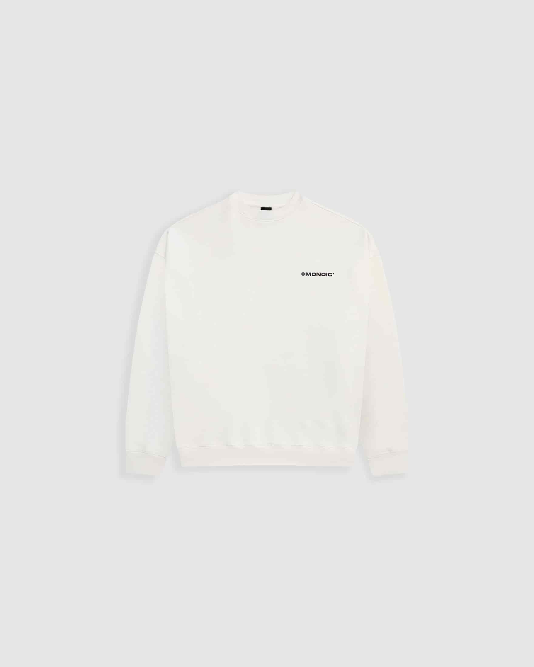 Crewneck Oversized Básico V3 - Off White - miniatura 1