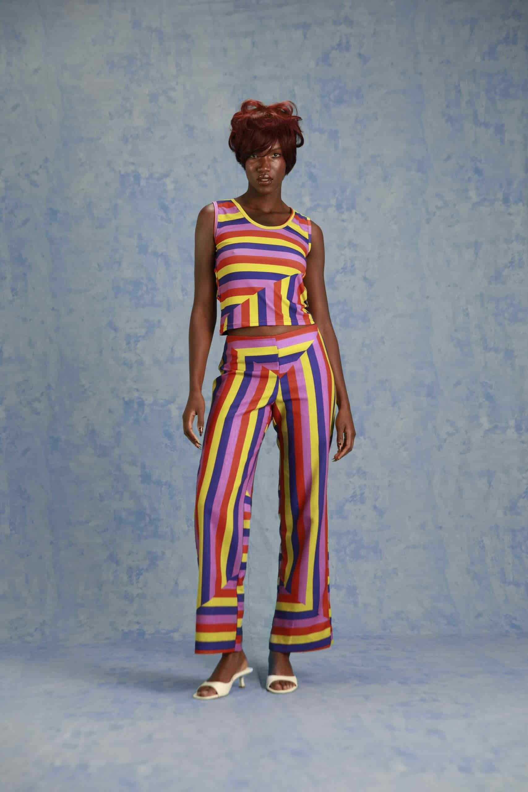 Roena Pants in Malba Stripes - miniatura 1