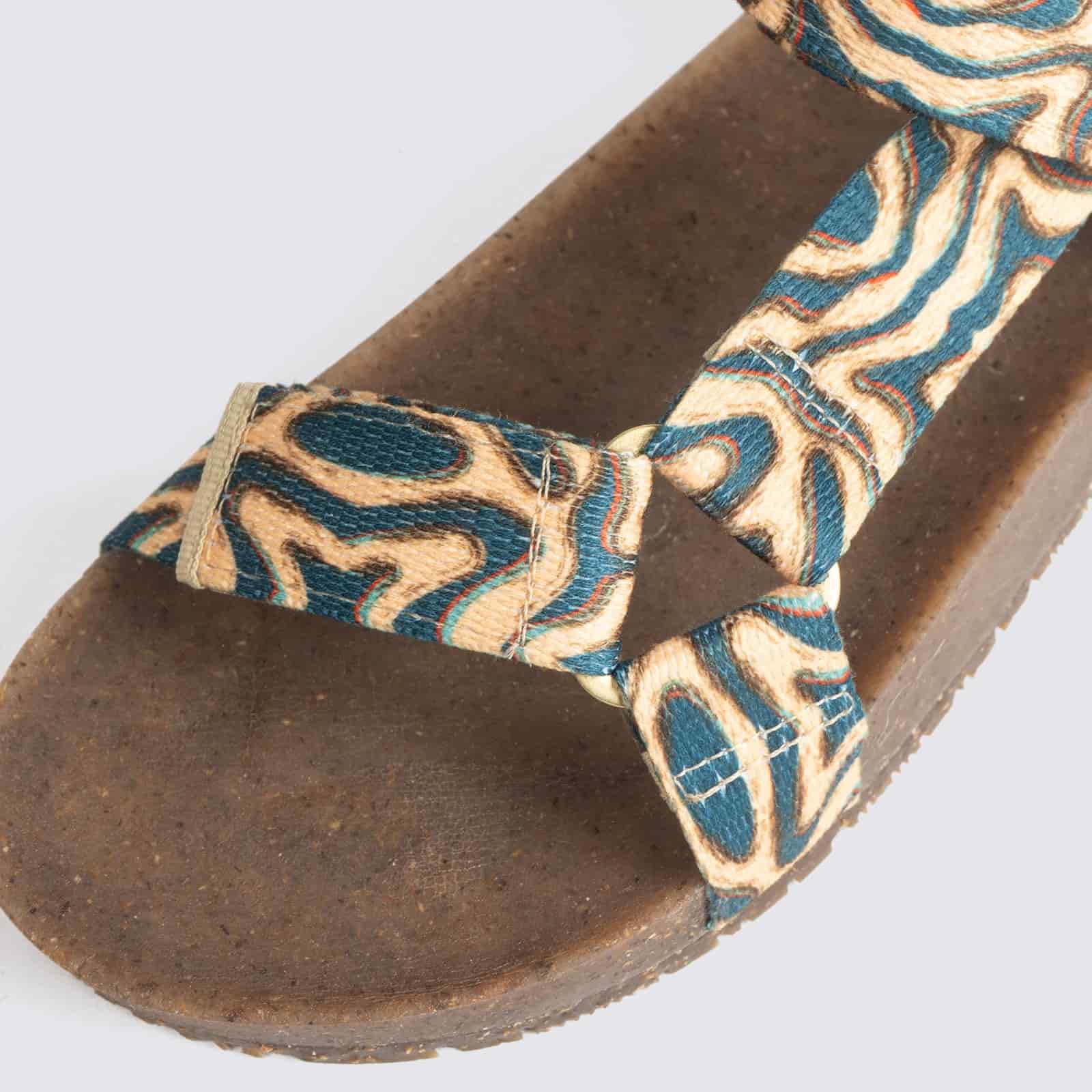 Sandalias Reata "Made for the Sea" Azul Estuario - miniatura 7